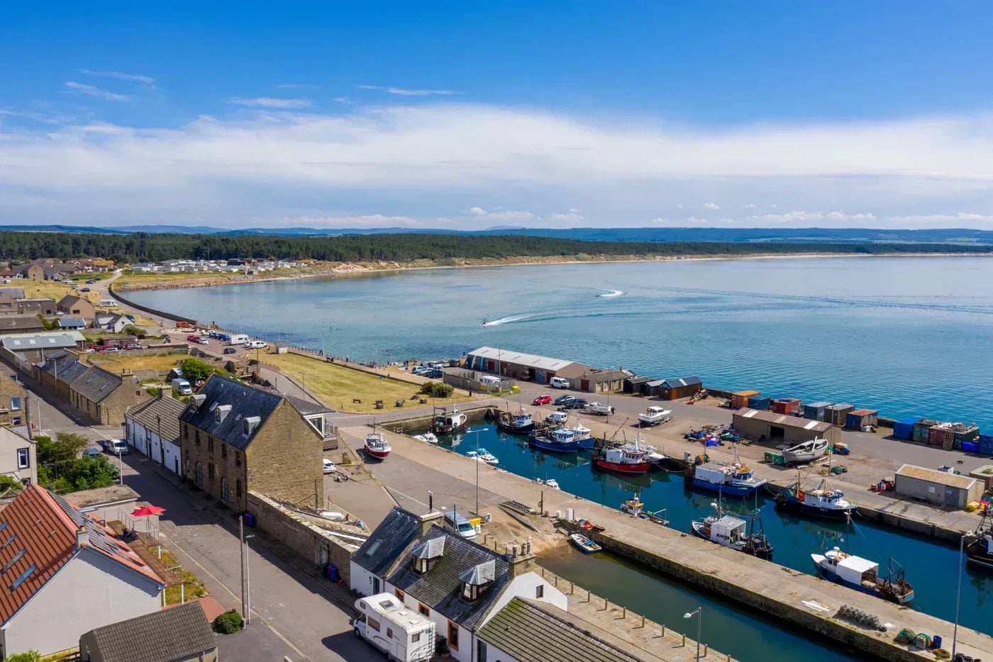 Moray Council Approves Pilot for Overnight Campervan Parking in Burghead