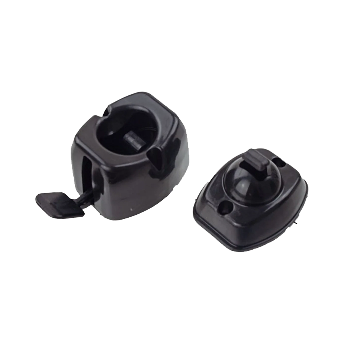 W4 Lever Release Door Retainer, Black