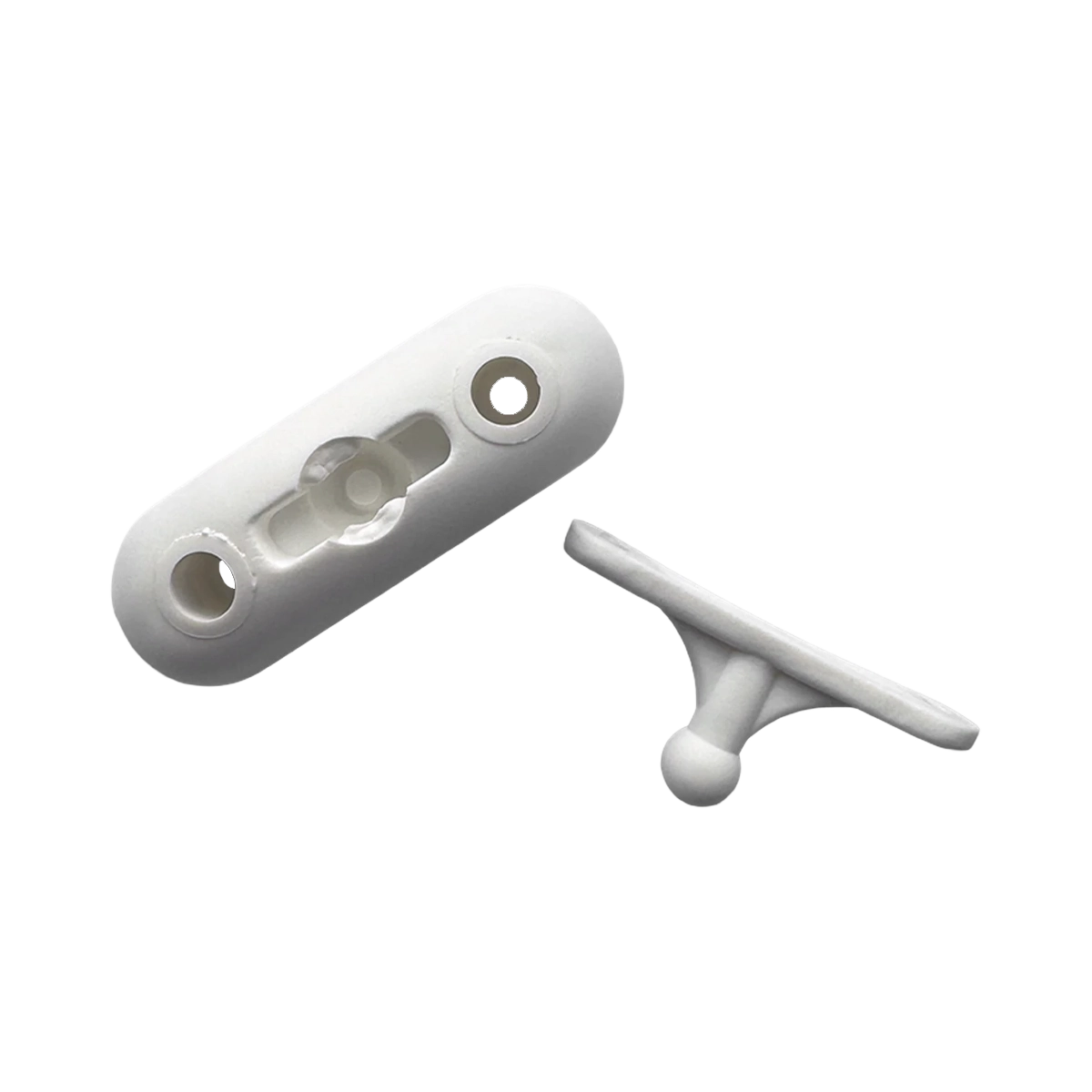 Fawo Socket Style Door Retainer, White