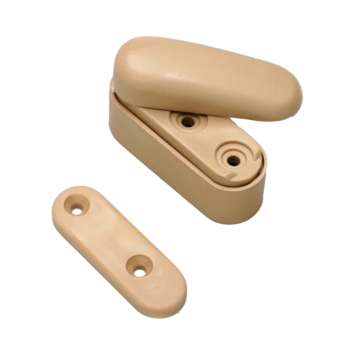 Grove Turn Button/Spacer, Beige