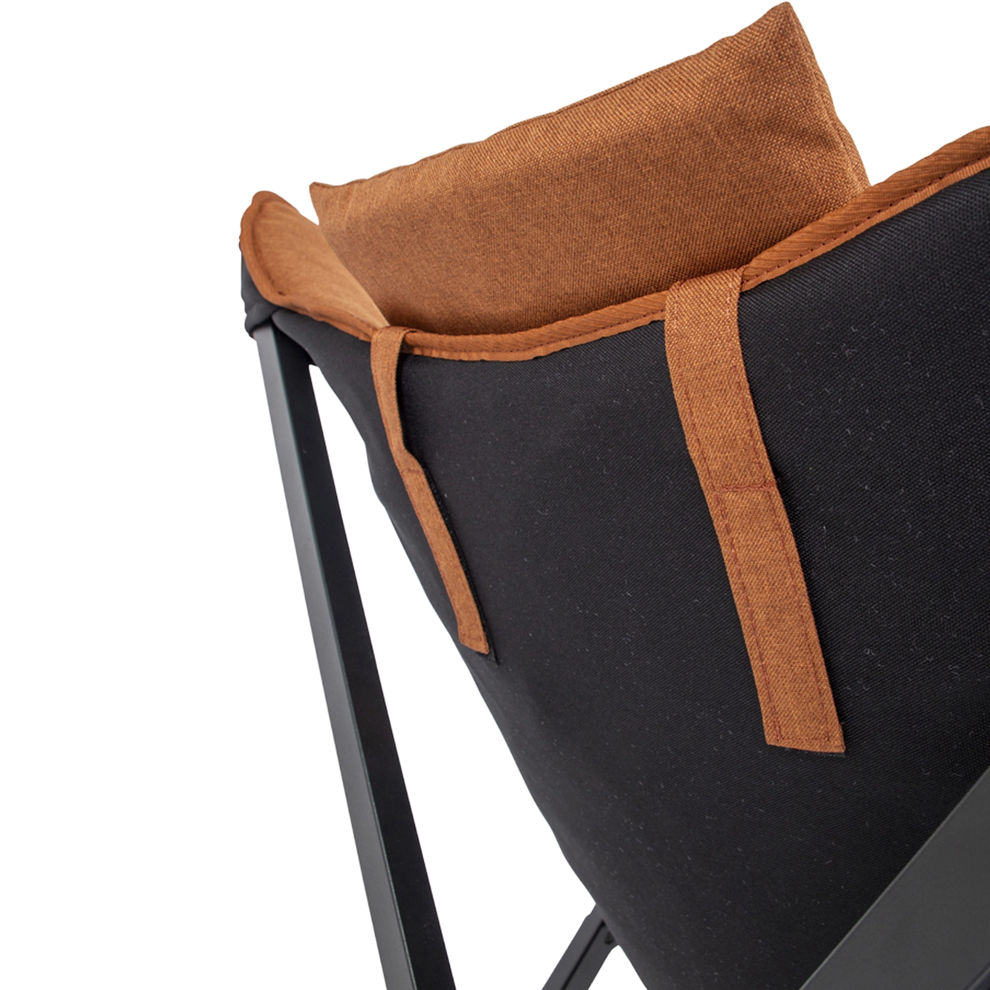 Bo-Camp Molfat Industrial Collection Relax Chair, Clay