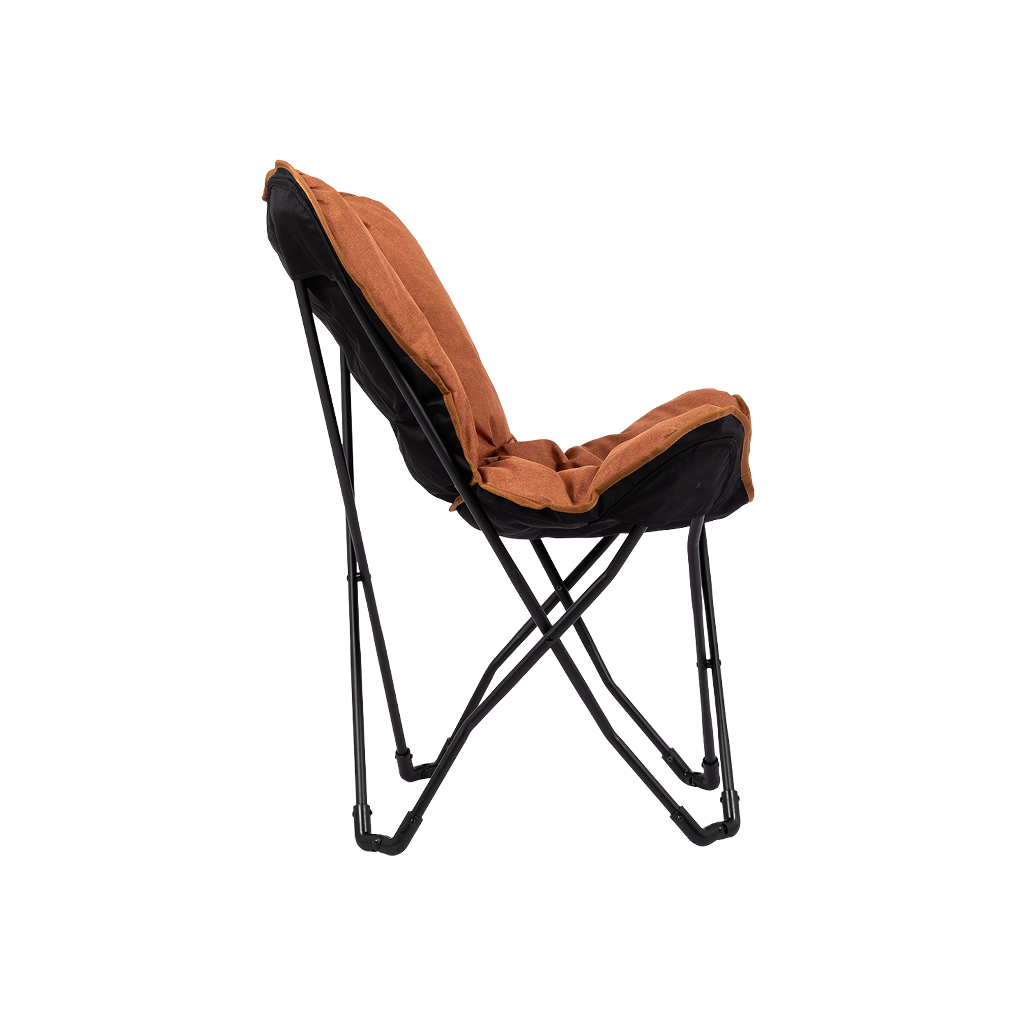 Bo-Camp Himrod Industrial Collection Butterfly Chair, Clay