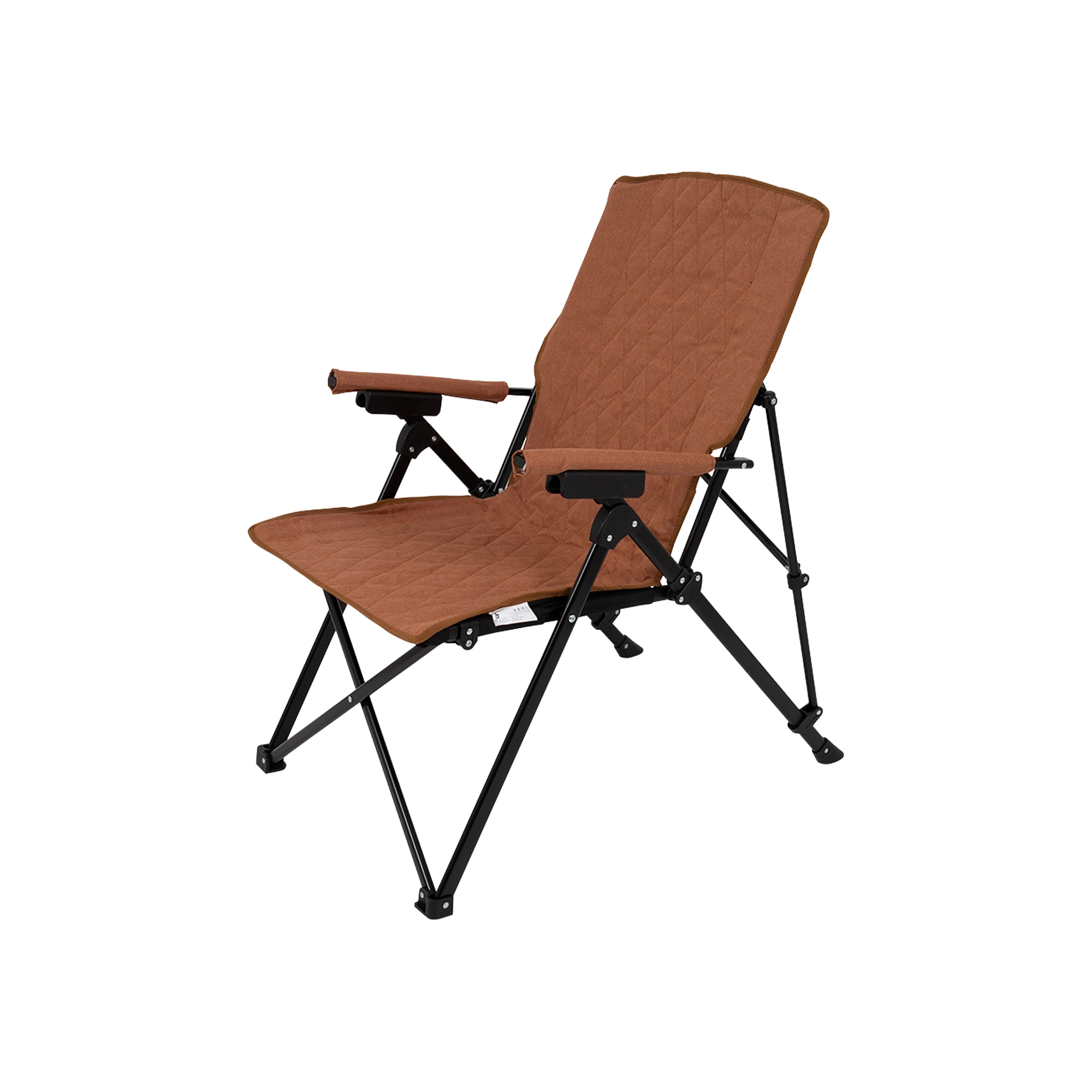 Bo-Camp Stanwix Industrial Collection Folding Chair, Clay