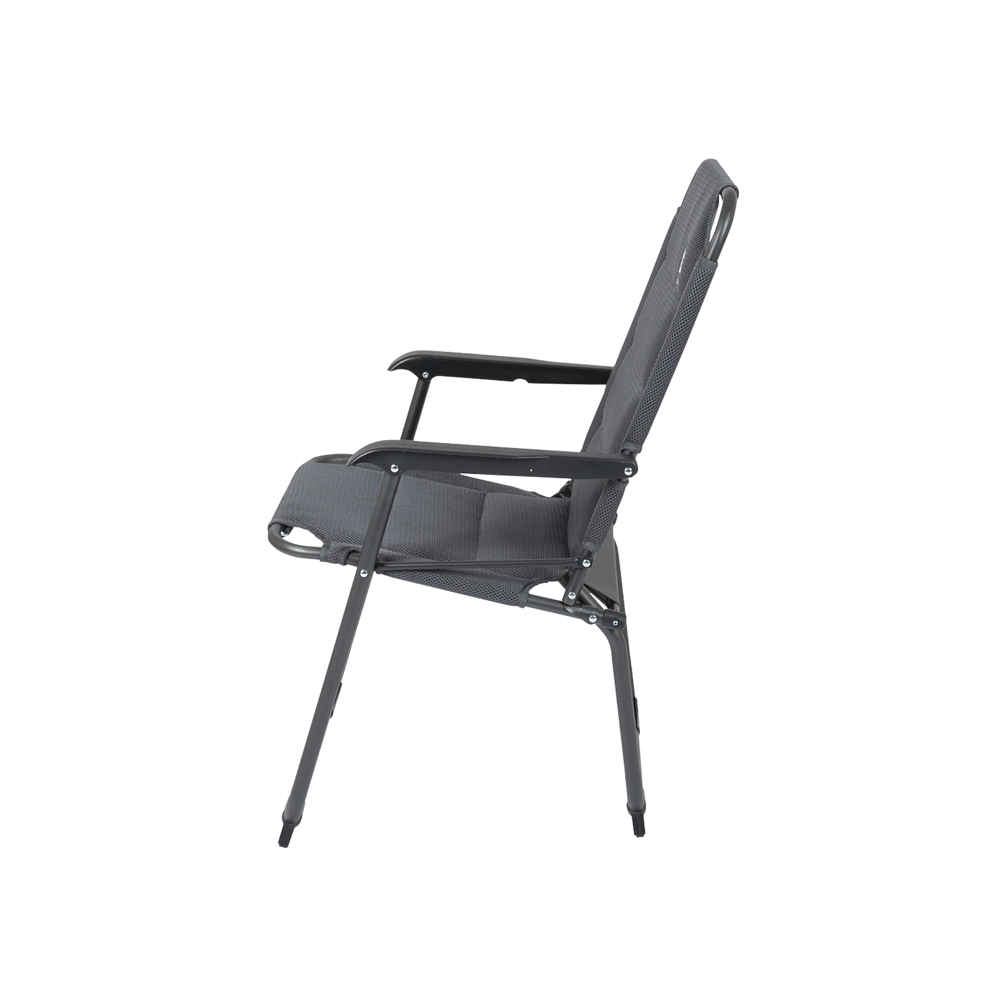 Bo-Camp Copa Rio Air M Padded Aluminium Chair, Grey