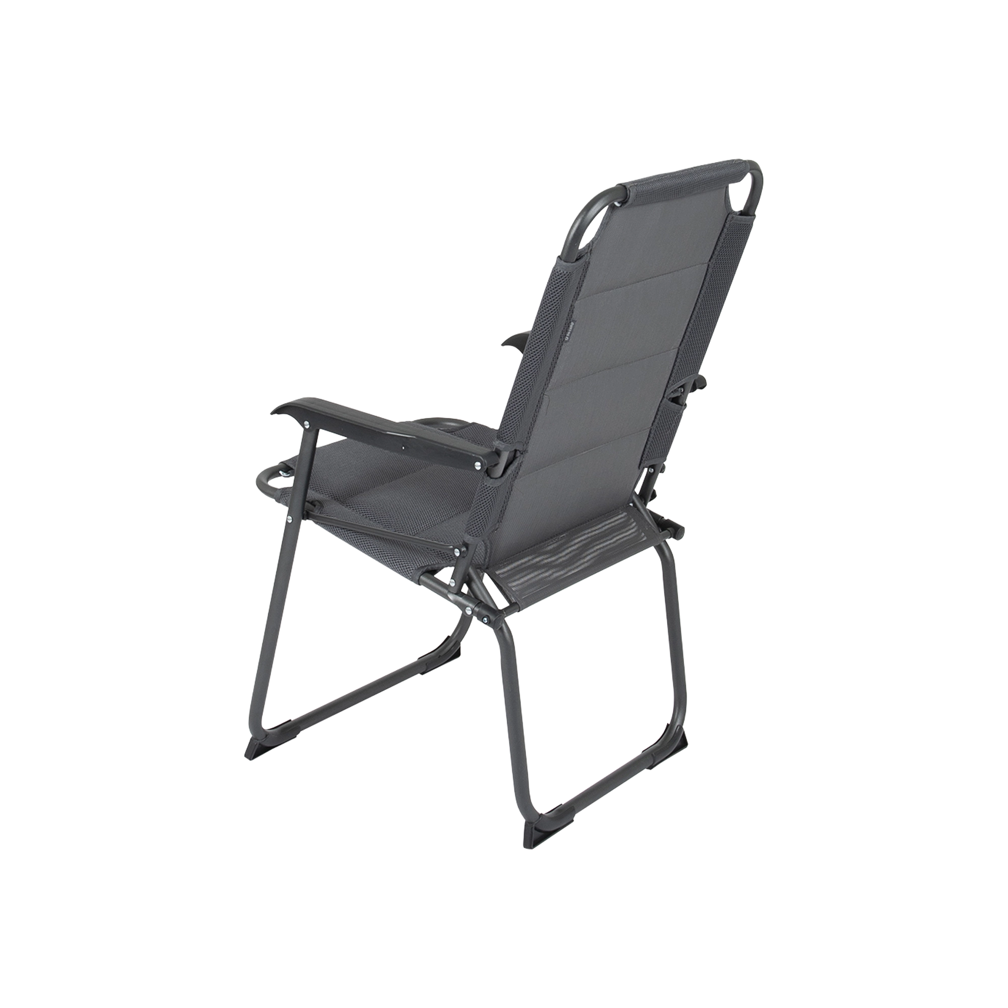 Bo-Camp Copa Rio Air M Padded Aluminium Chair, Grey