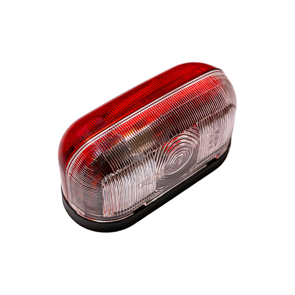 Jokon SPL2000 End Outline Lamp Deep Base, Red/Clear