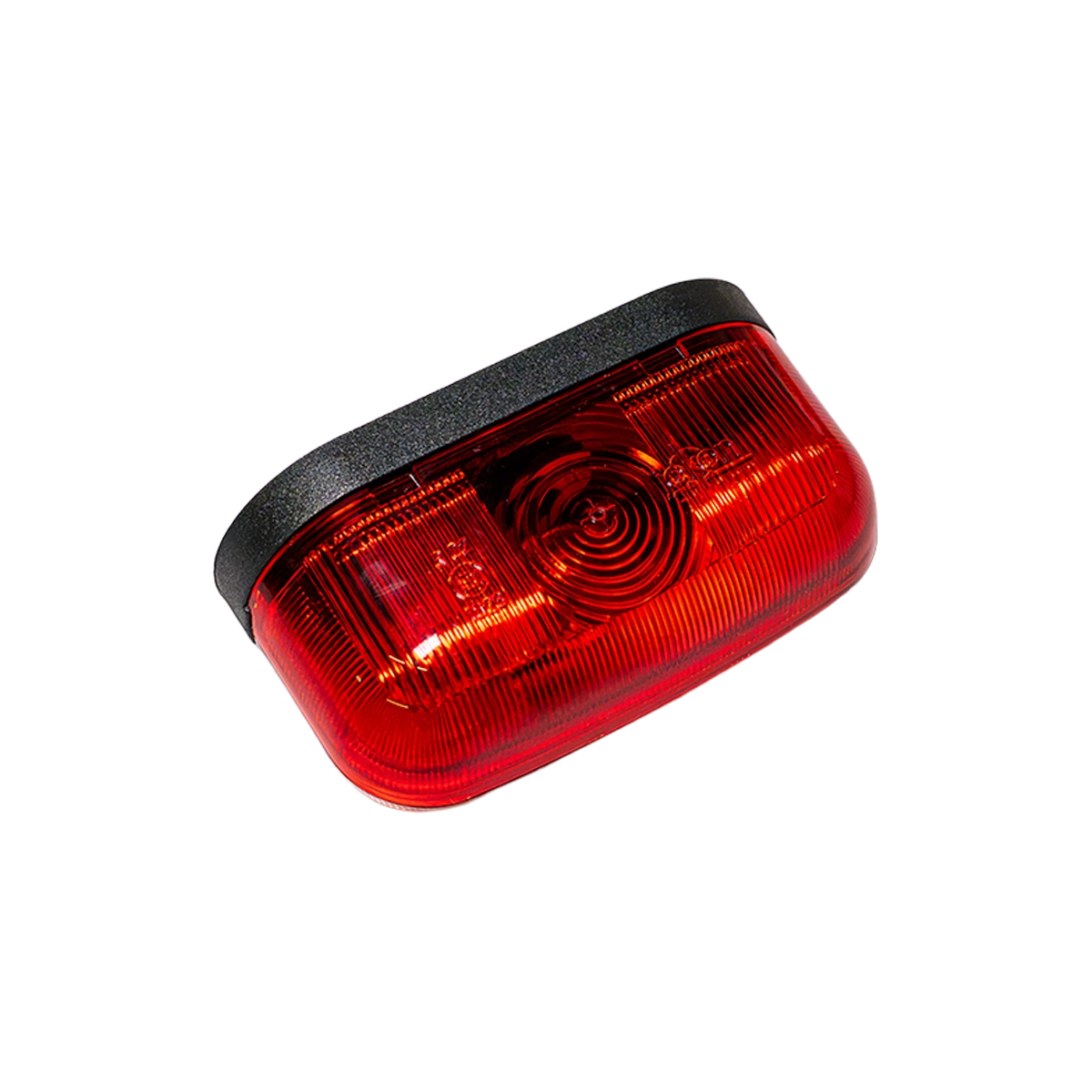 Jokon SPL2000 End Outline Lamp Deep Base, Red/Clear