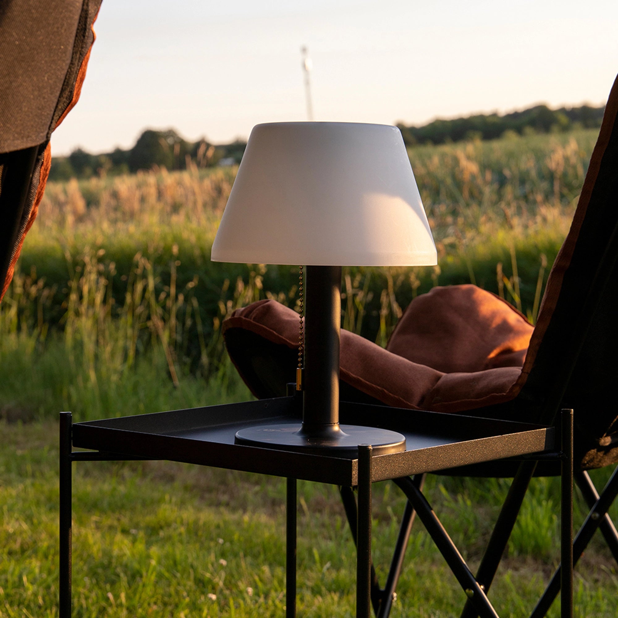 Bo-Camp Ranger Industrial Collection LED Solar Table Lamp