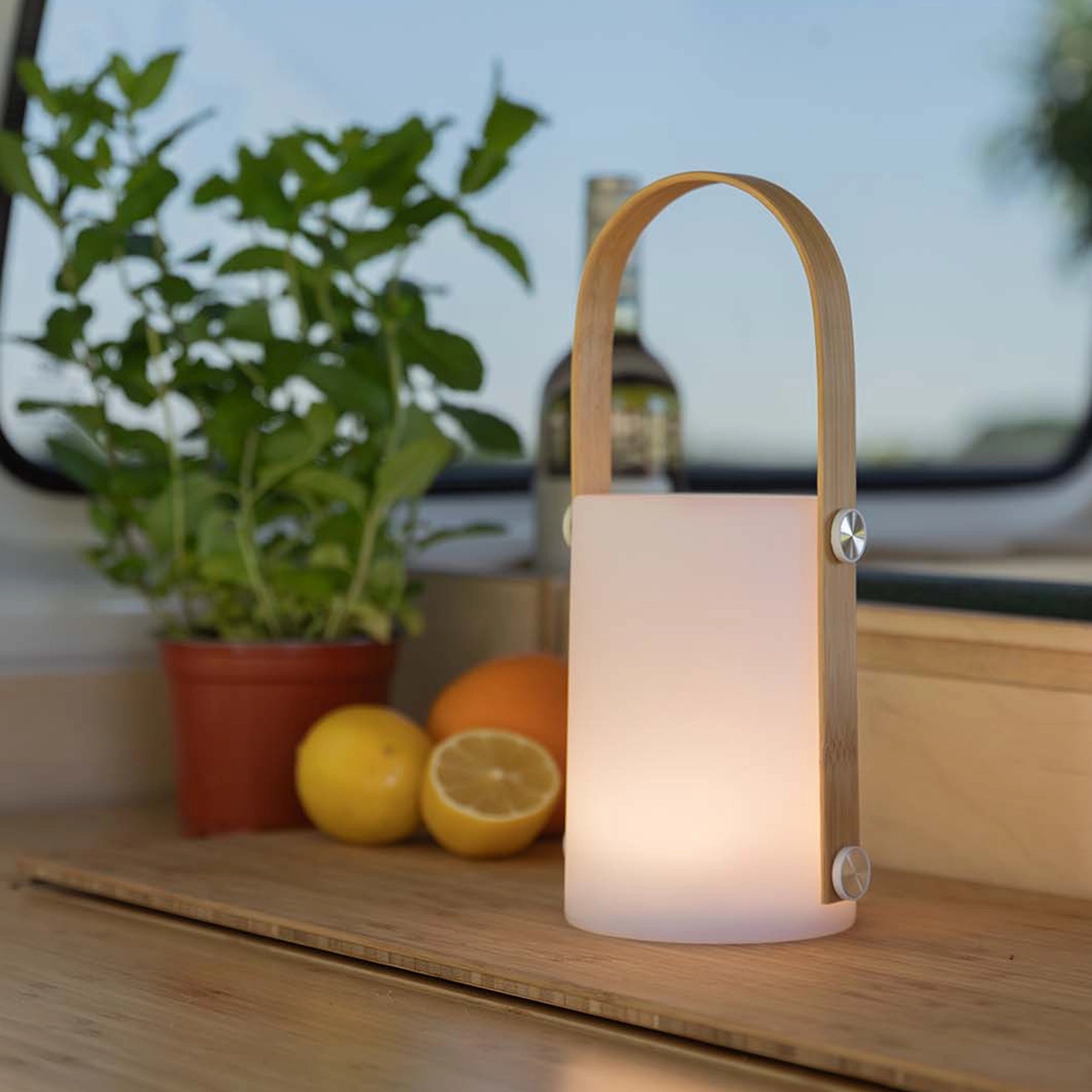 Bo-Camp Beddington Urban Collection LED Rechargeable Table Lamp