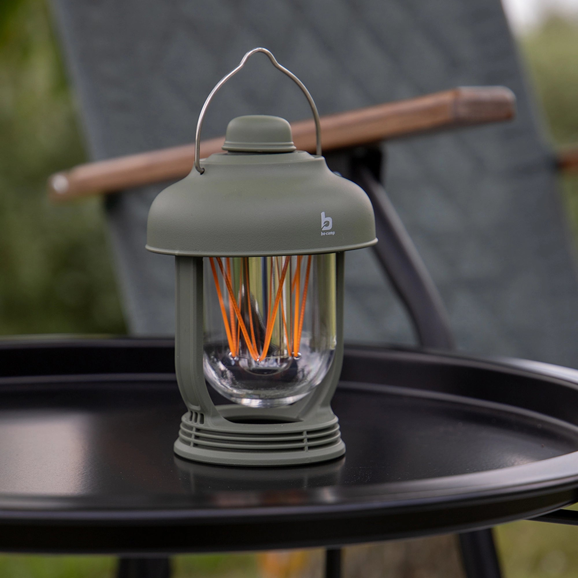 Bo-Camp Dekalb Industrial Collection LED Rechargeable Table\Hanging Lantern