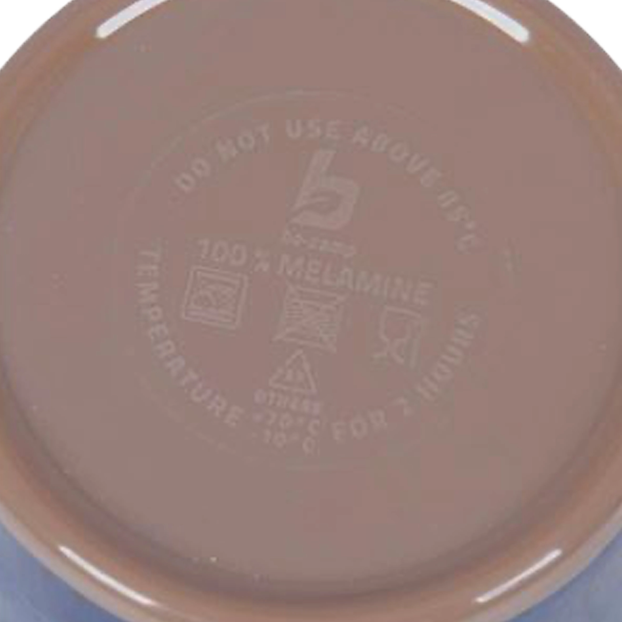 Bo-Camp Halo 12 Pcs Melamine Tableware Set, Blue