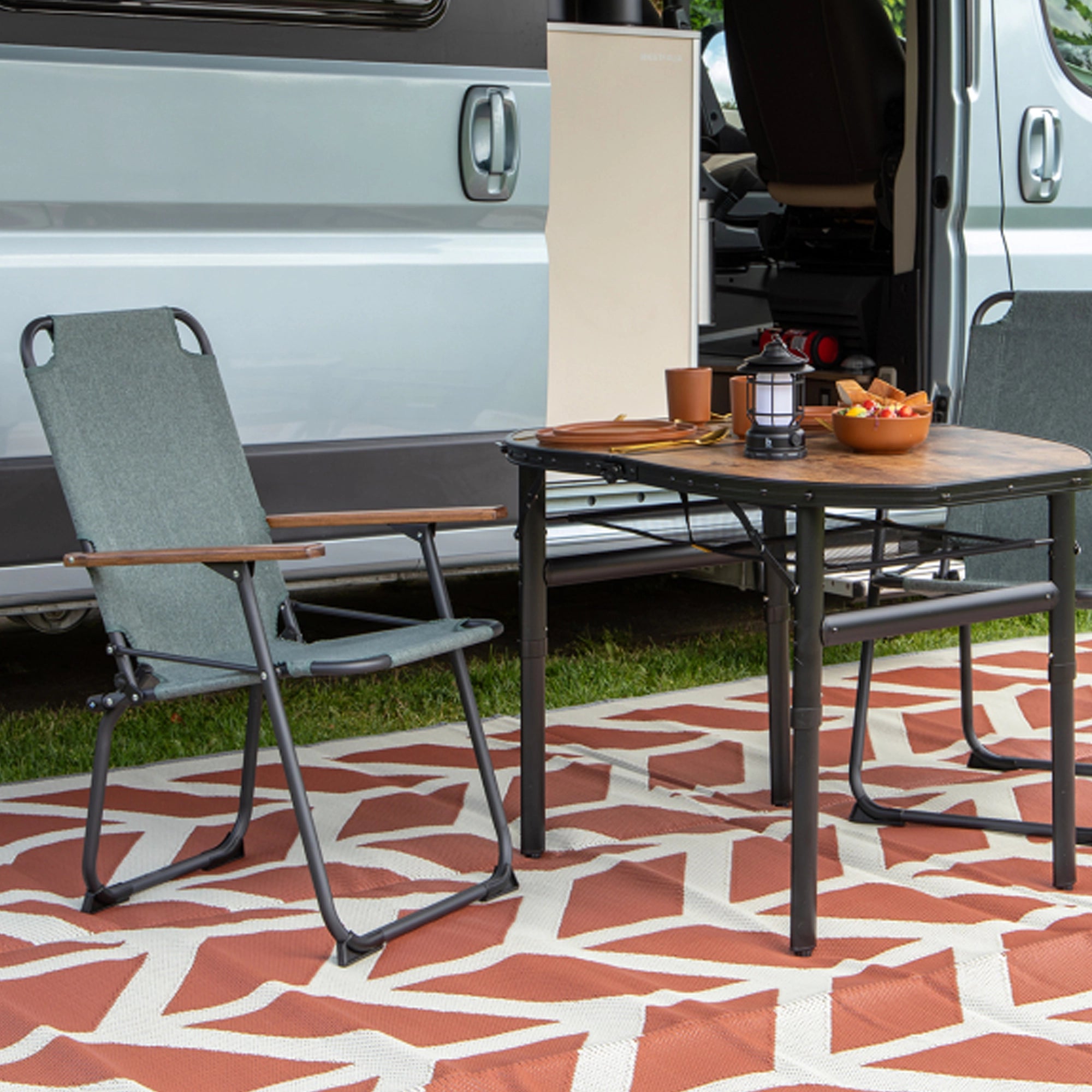 Bo-Camp Industrial Collection Patom 16 Pcs Tableware Set, Terracotta