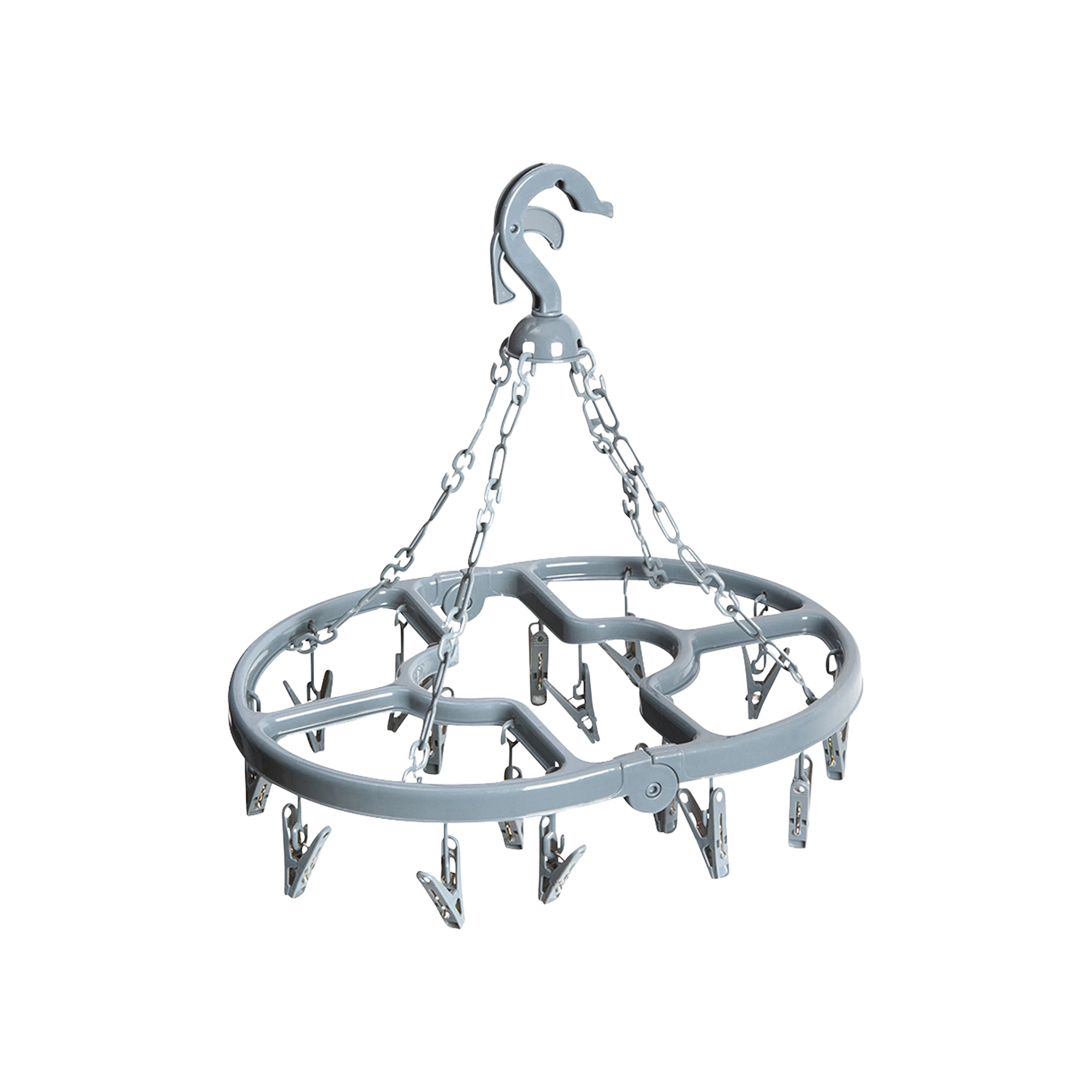 Bo-Camp Foldable Drying Carousel, 16 Pegs