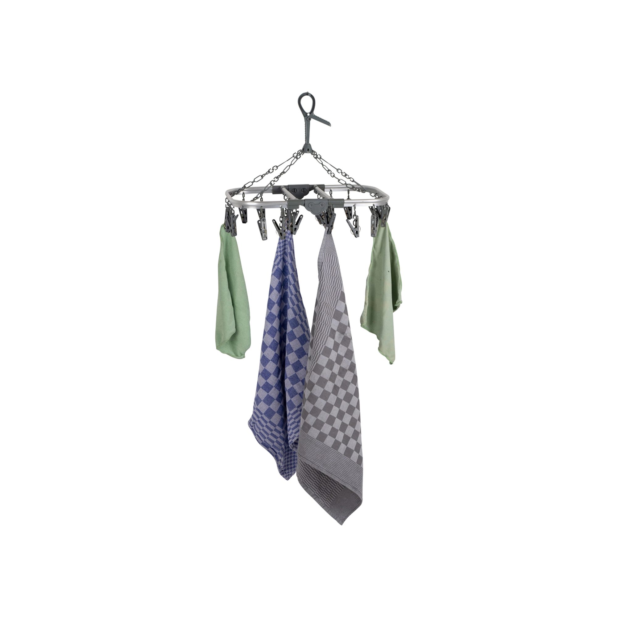 Bo-Camp Foldable Drying Carousel, 20 Pegs