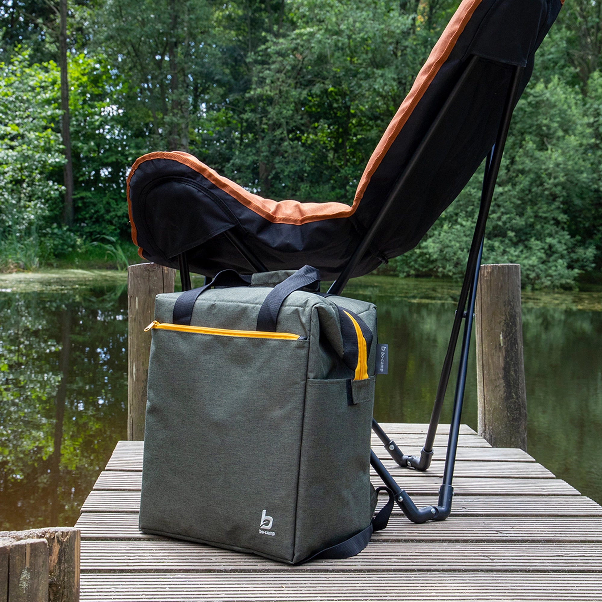 Bo-Camp Industrial Collection Cooler Backpack Matteson 22L, Green