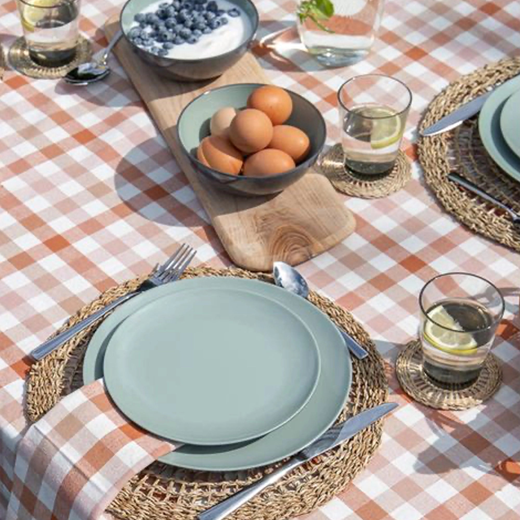 Gimex Vivid Line 12 Pcs Melamine Tableware Set, Green