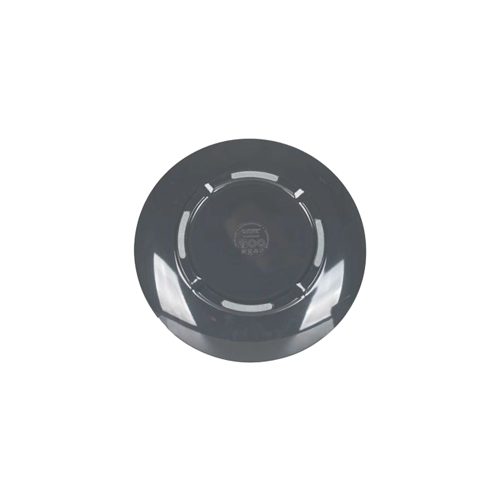 Gimex Vivid Line 12 Pcs Melamine Tableware Set, Grey