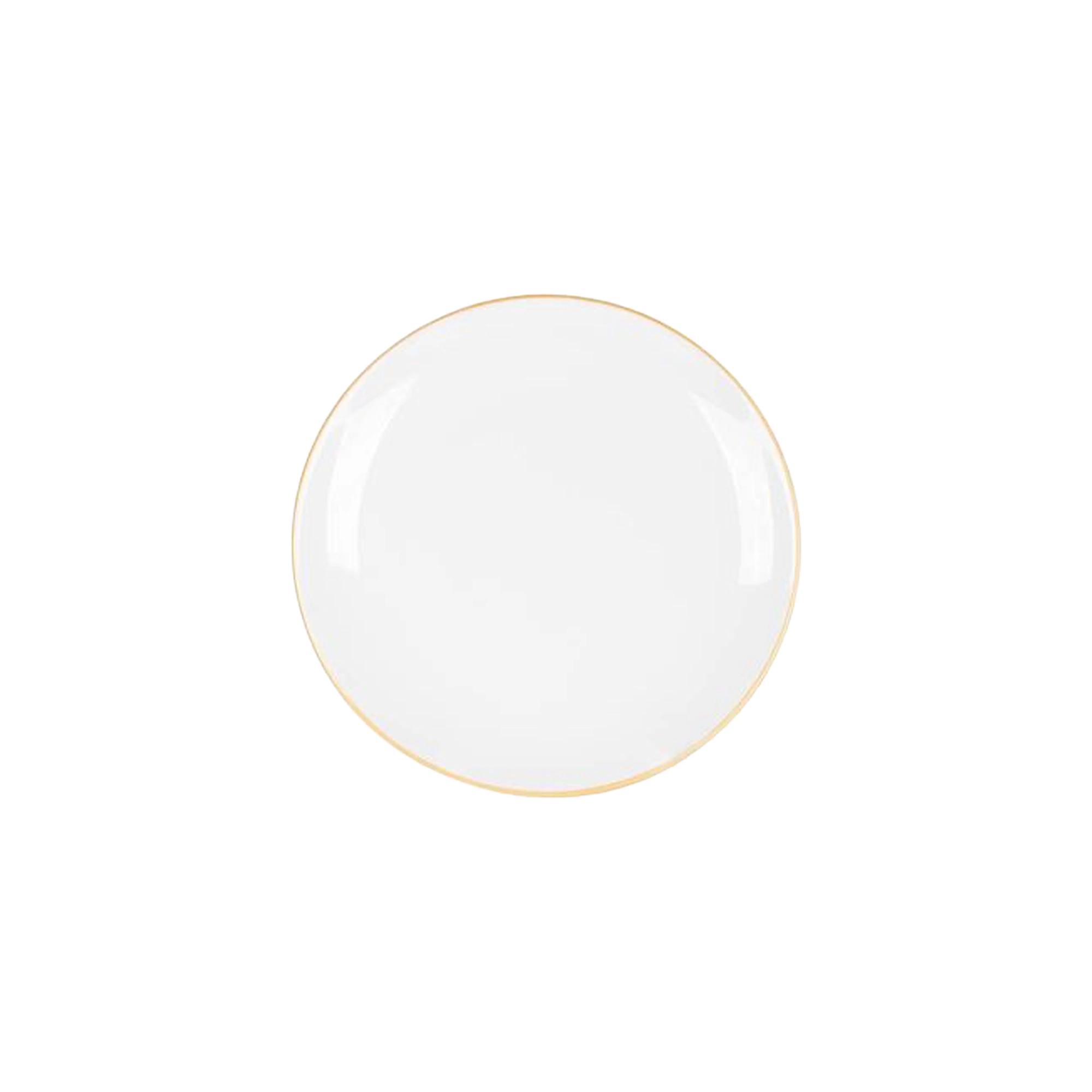 Gimex Linea Line 12 Pcs Melamine Tableware Set, Gold