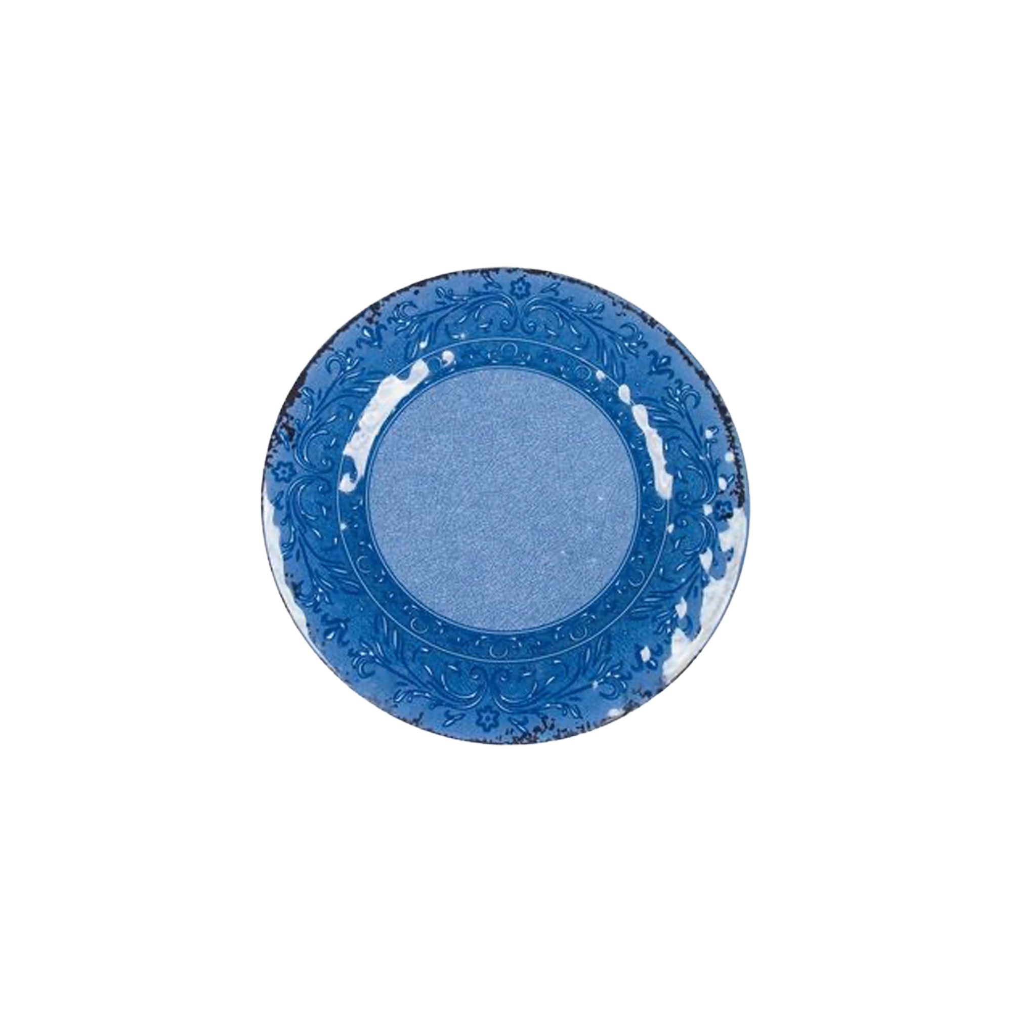 Gimex Stone Line 12 Pcs Melamine Tableware Set, Azure