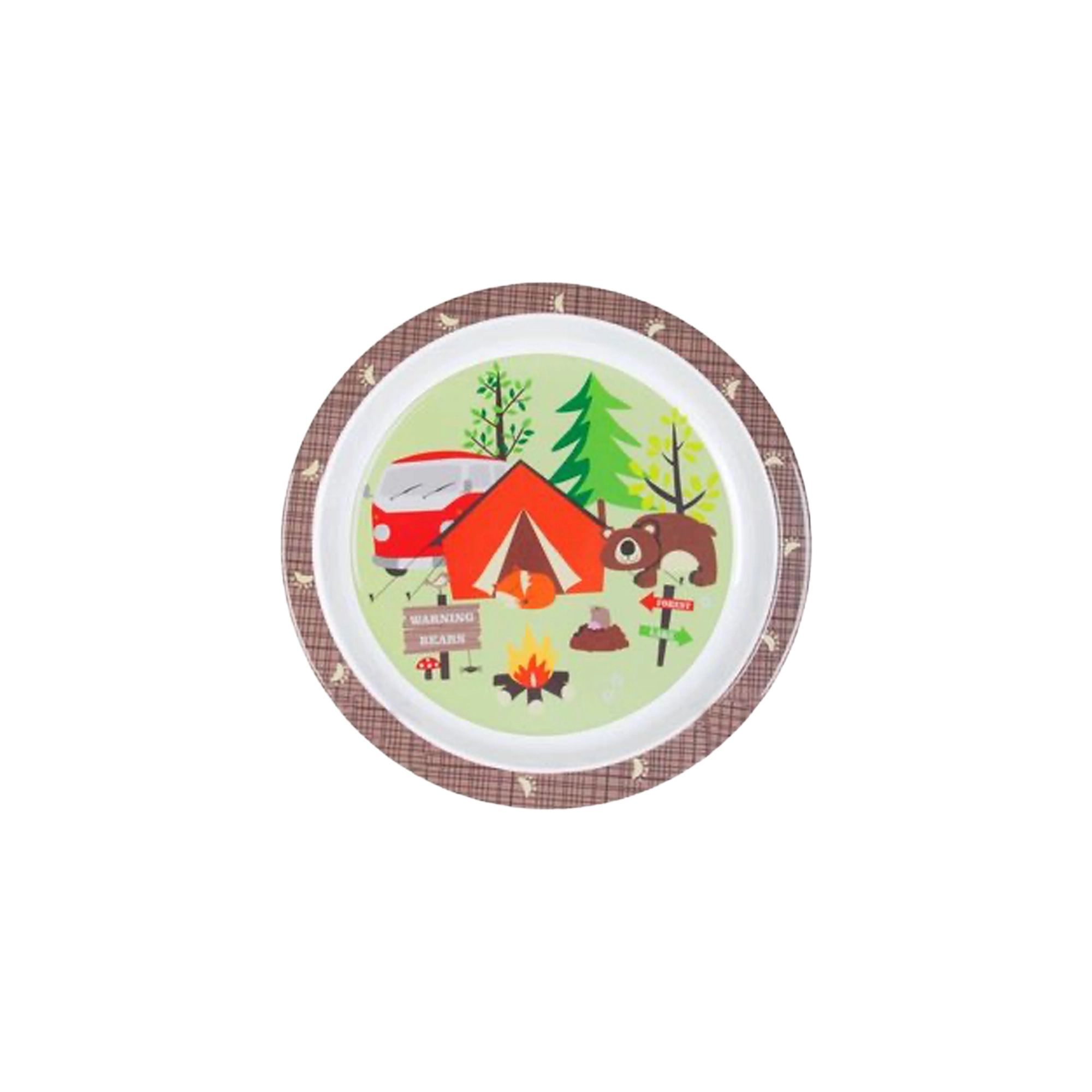 Gimex Kids Line Adventure 3 Pcs Melamine Tableware Set