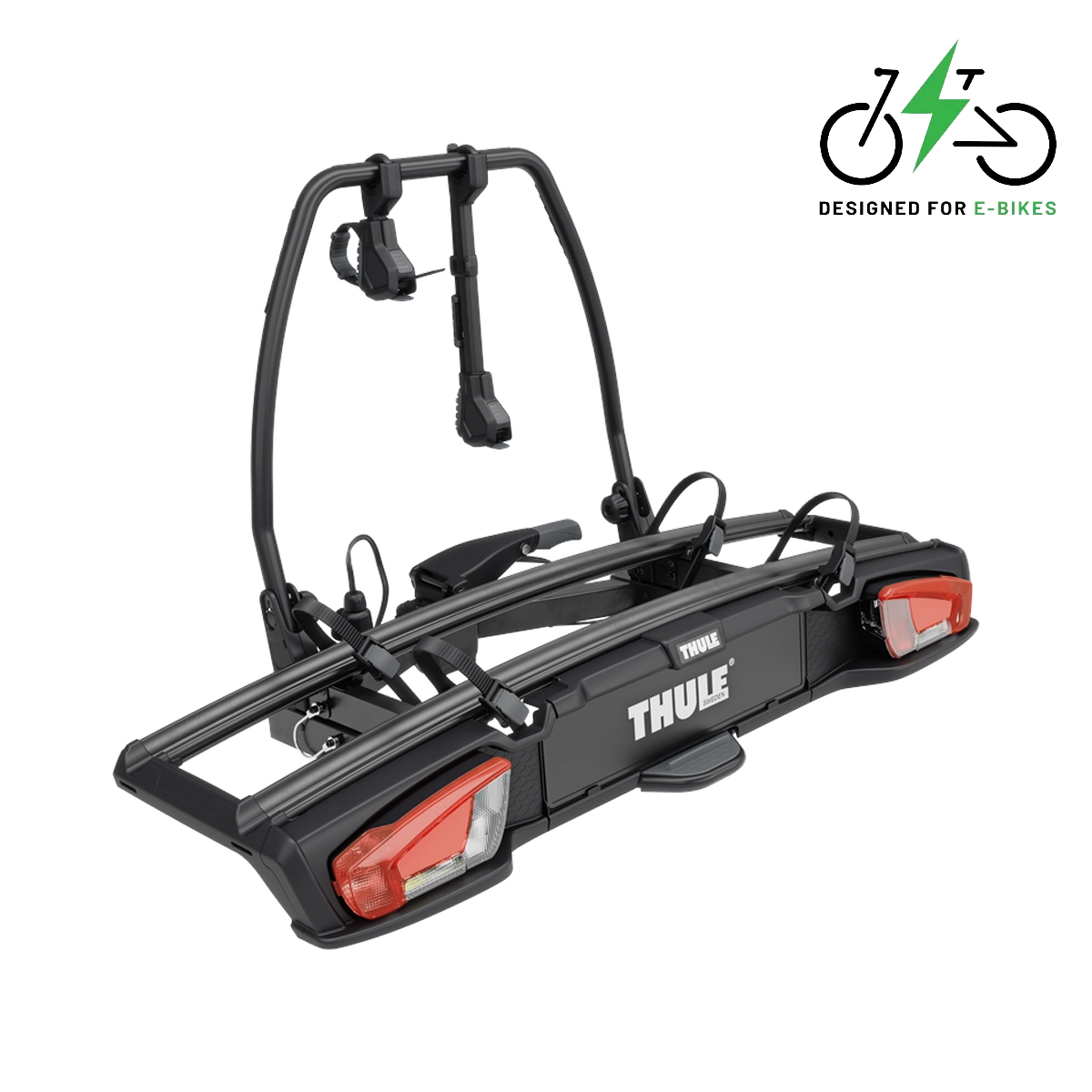 Thule VeloSpace 3 Towbar Mounted Bike Rack for 2 Bikes