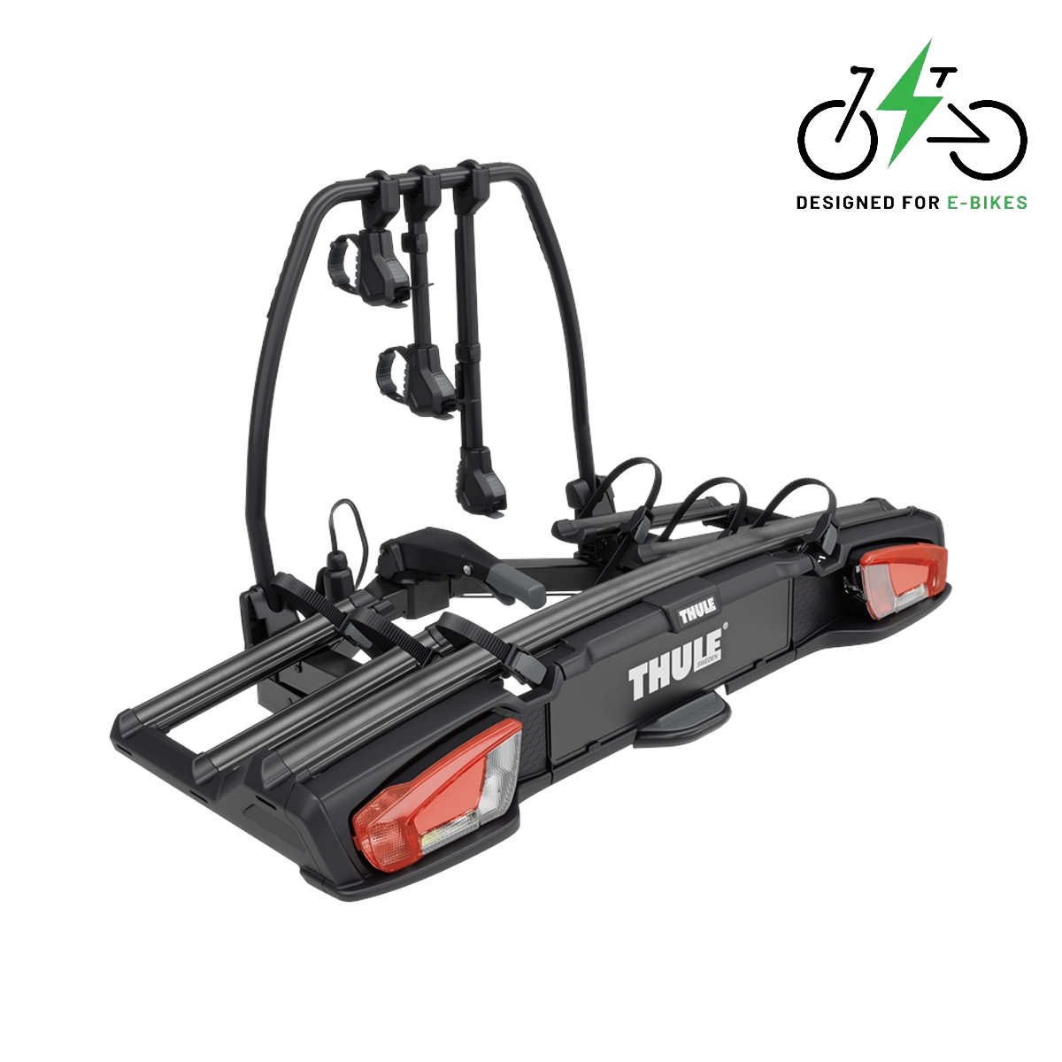 Thule VeloSpace 3 Towbar Mounted Bike Rack for 3 Bikes