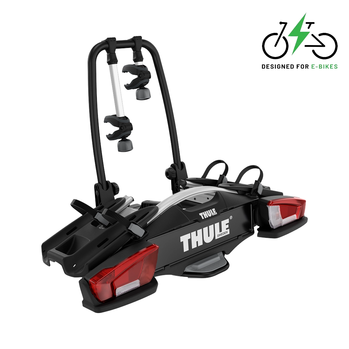 Thule VeloCompact 13-Pin Towbar Mounted Bike Rack for 2 Bikes