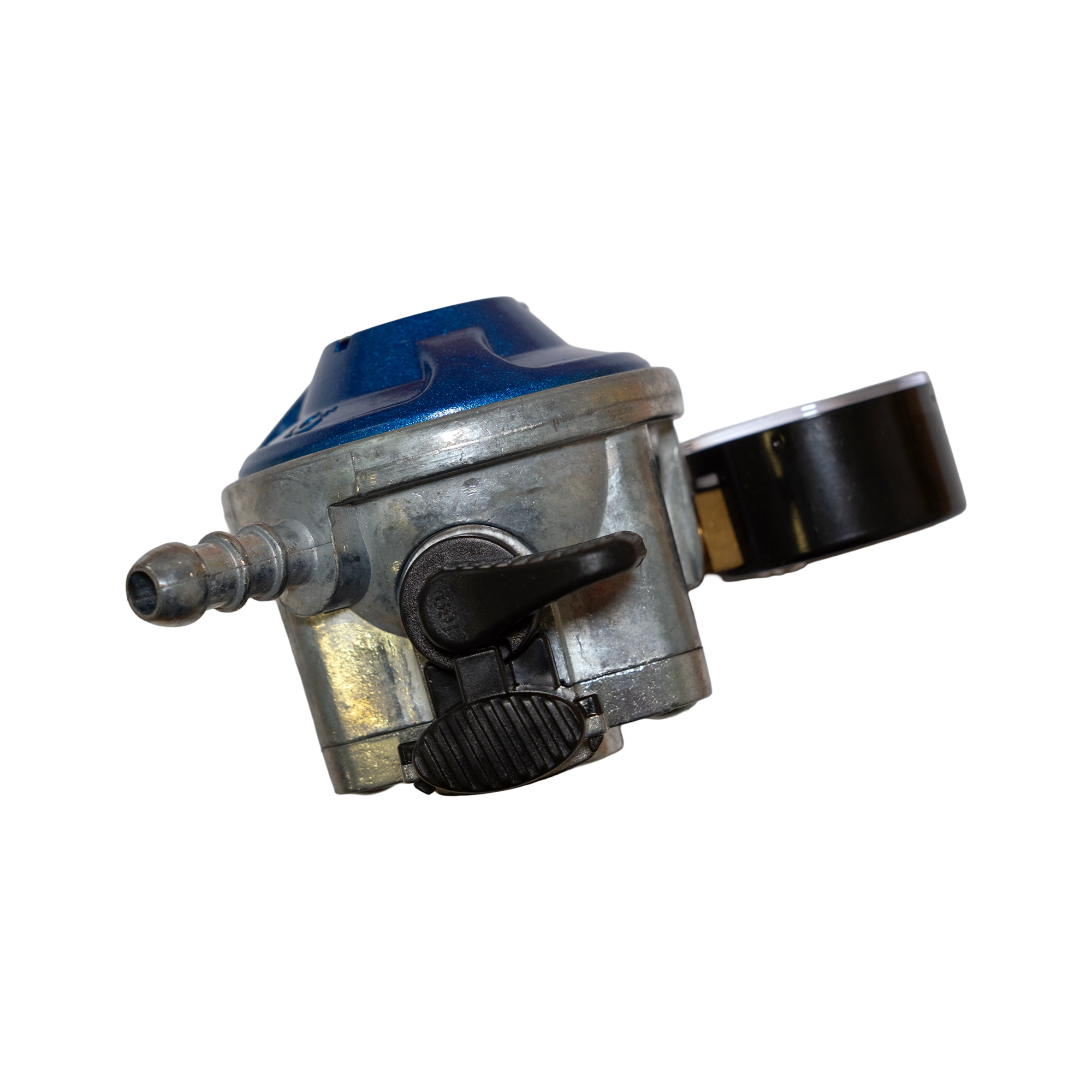 IGT Clip-On Compact 21mm Butane Gas Regulator With Level Gauge 28mbar