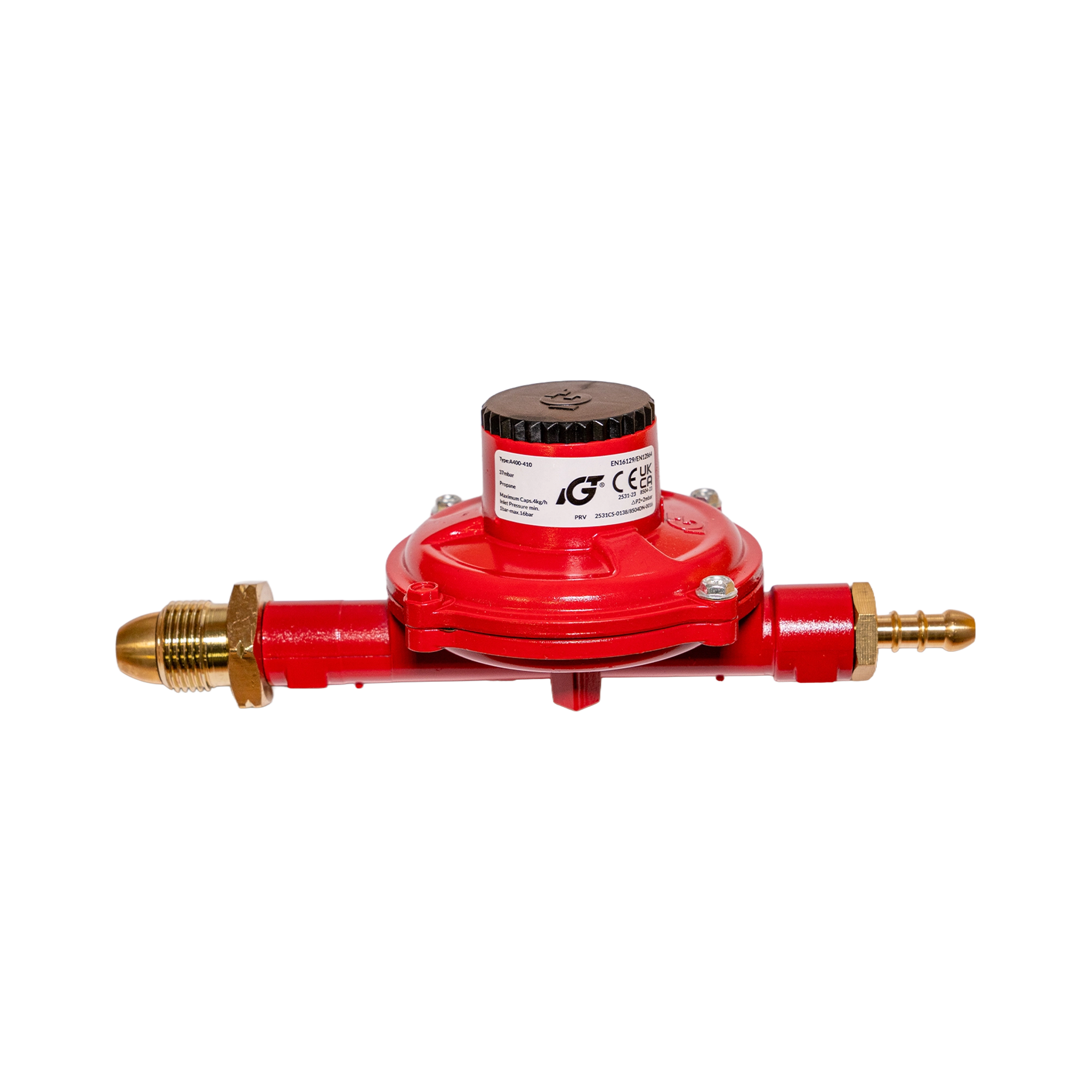 IGT Screw-On Propane Regulator 37mbar, 4kg/h