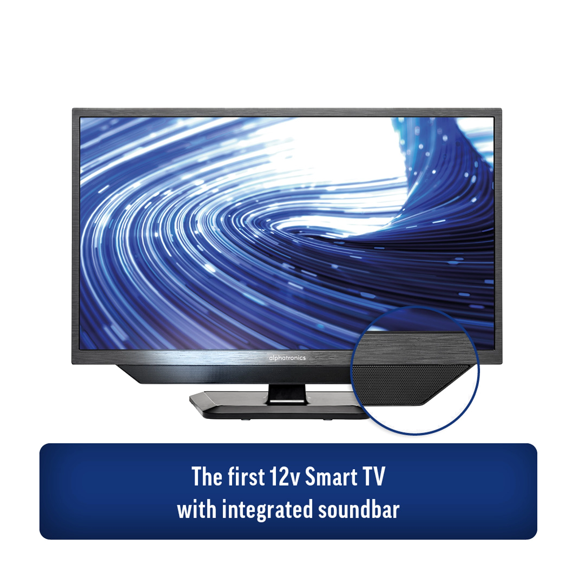 Alphatronics SLA-Line+ 27" 12/24V LED Smart TV