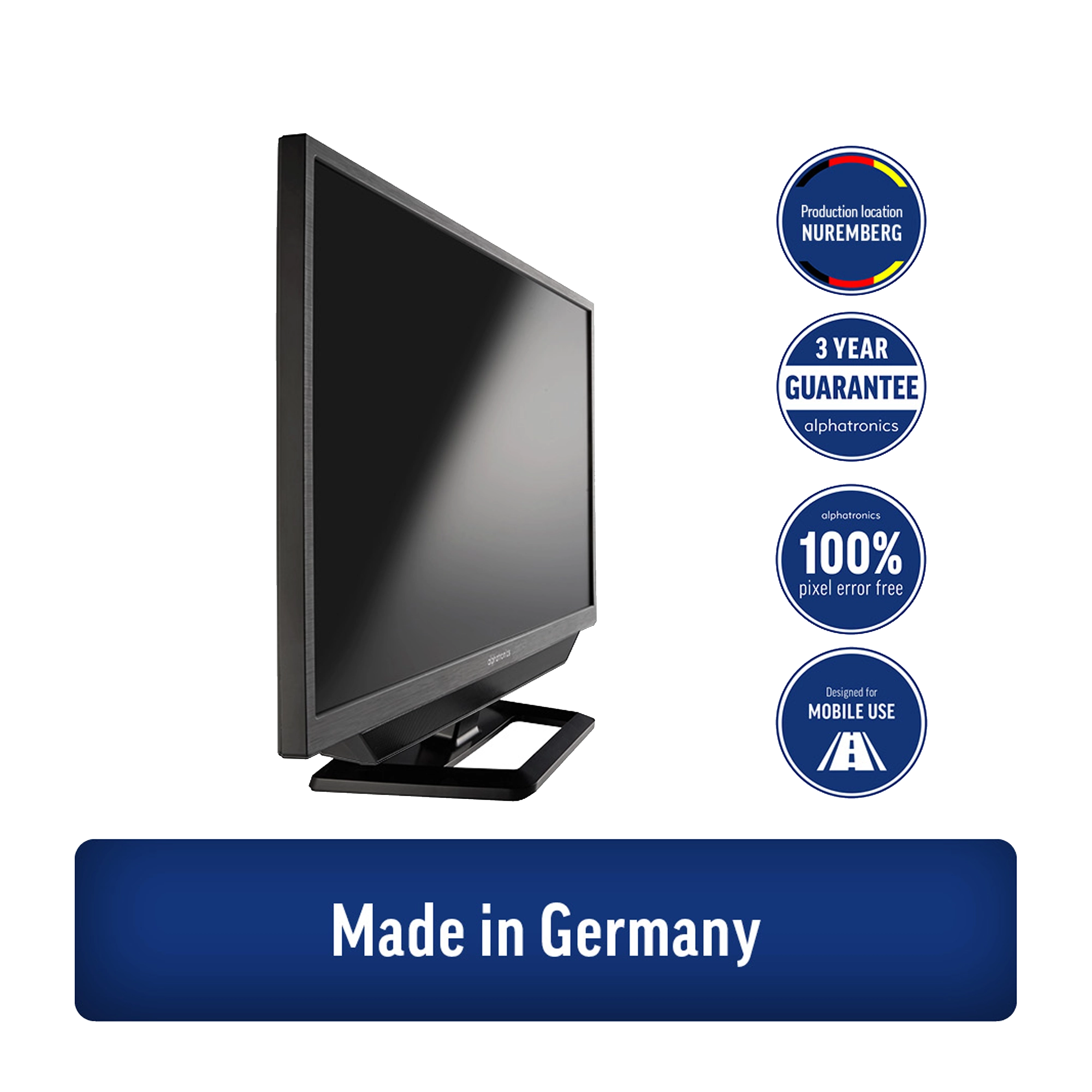 Alphatronics SLA-Line+ 27" 12/24V LED Smart TV