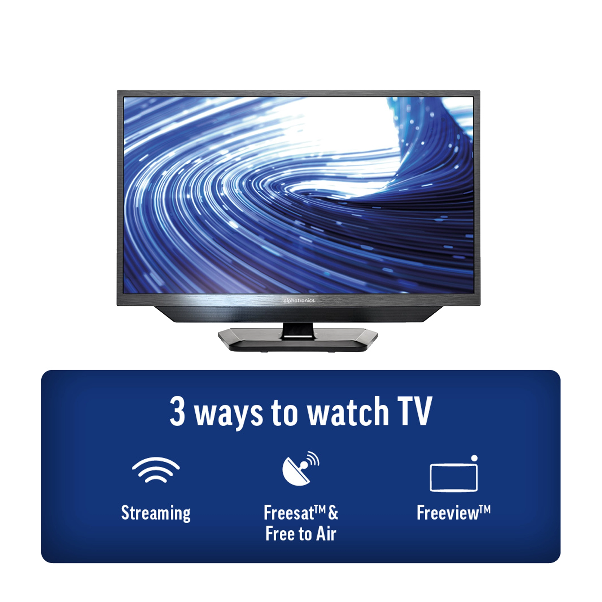 Alphatronics SLA-Line+ 27" 12/24V LED Smart TV