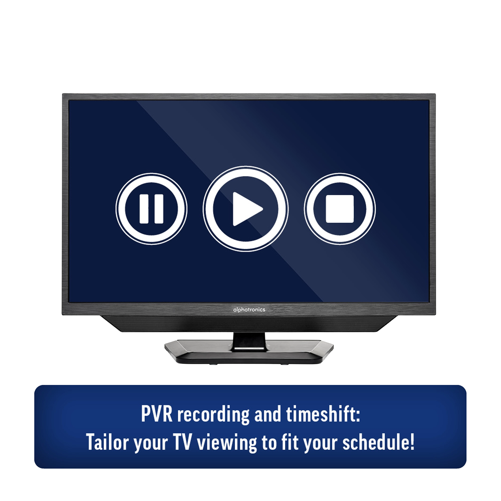 Alphatronics SLA-Line+ 27" 12/24V LED Smart TV
