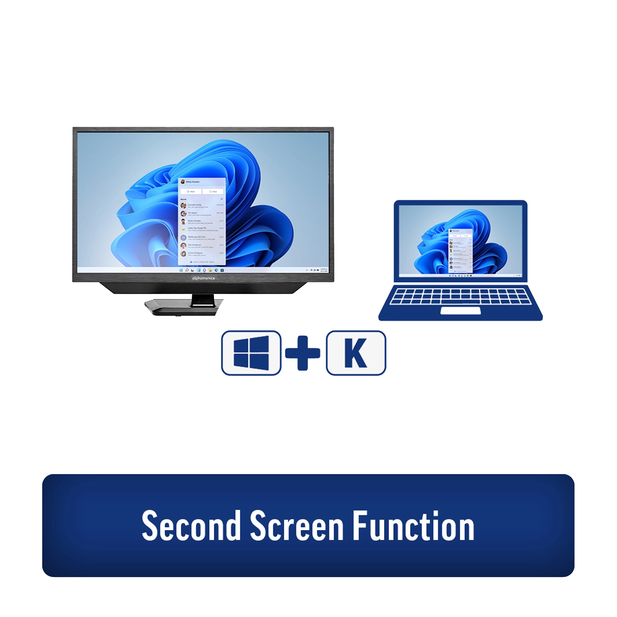 Alphatronics SLA-Line+ 27" 12/24V LED Smart TV