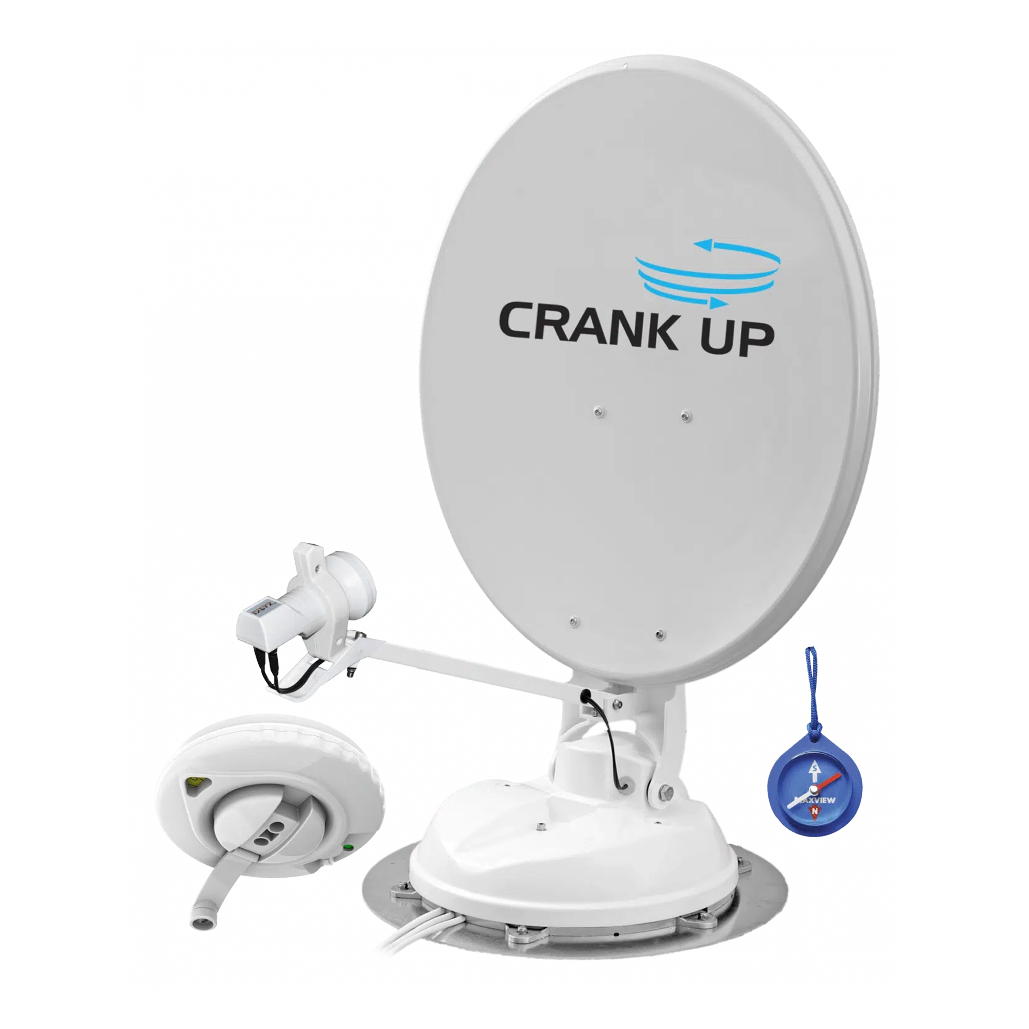 Maxview Crank Up Roof Mount Manual Satellite System
