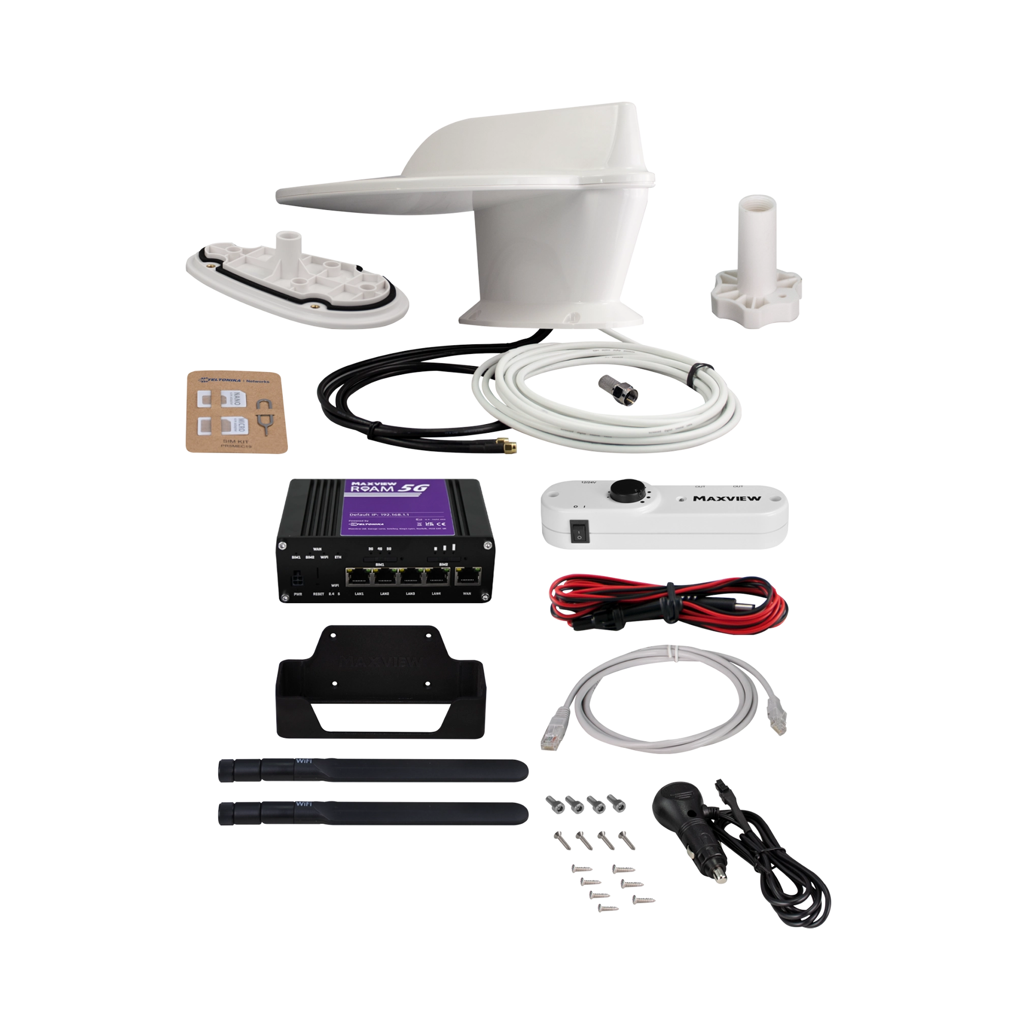 Maxview Roam 5G Combo Internet and Terrestrial TV