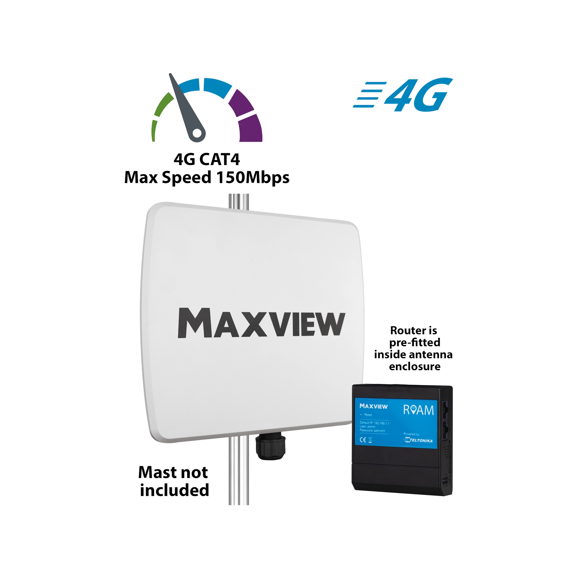Maxview Roam Basecamp Portable Wi-Fi System