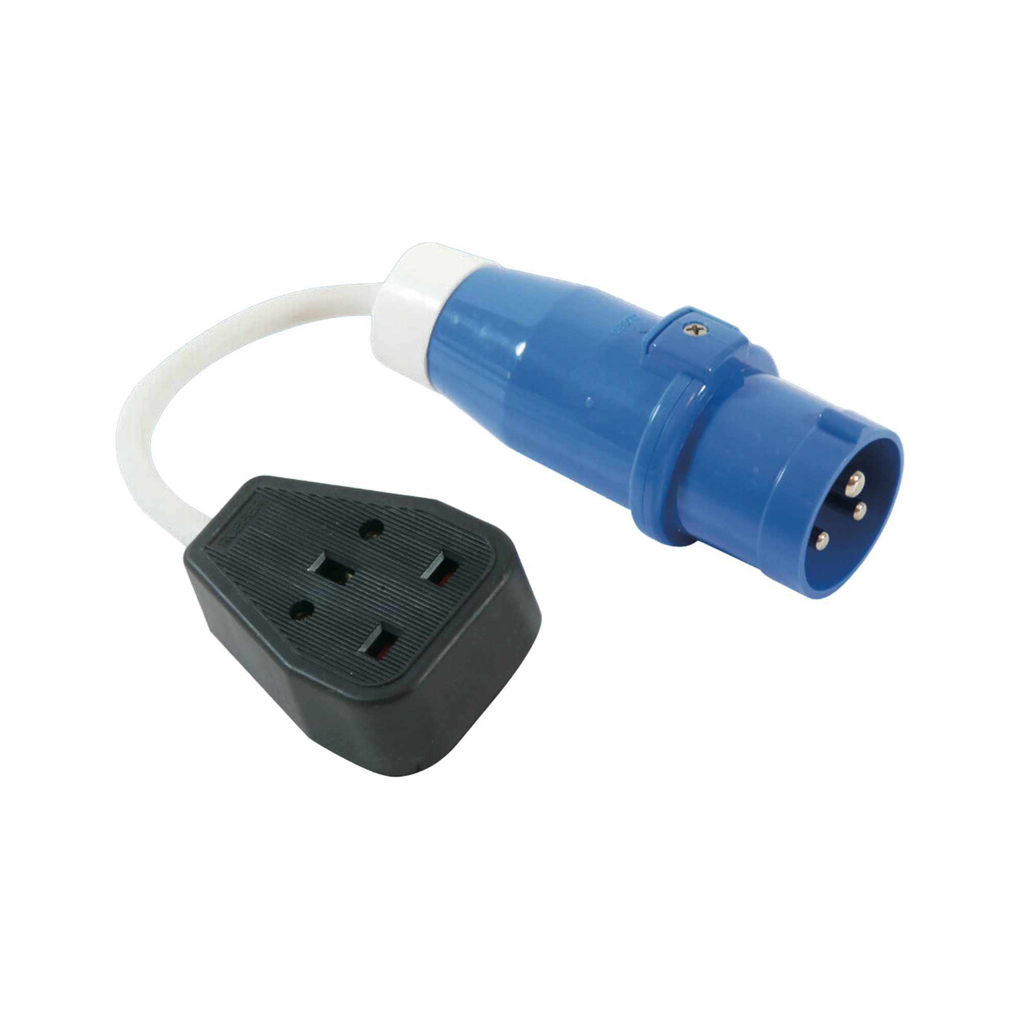 Powerpart UK Mains Converter Lead, 13A Socket to 16A Plug