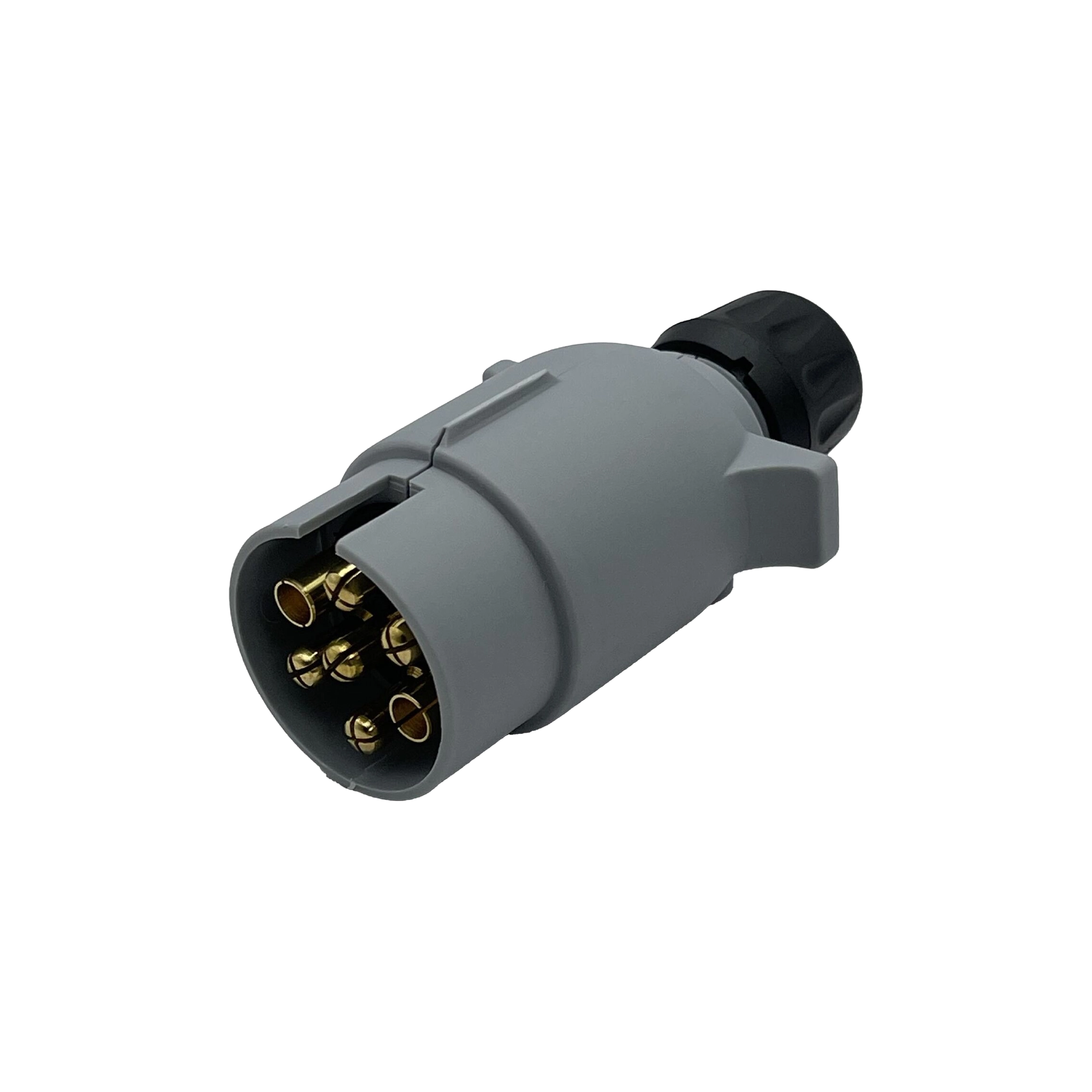 PLS 12S Type 7-Pin Plug, Grey