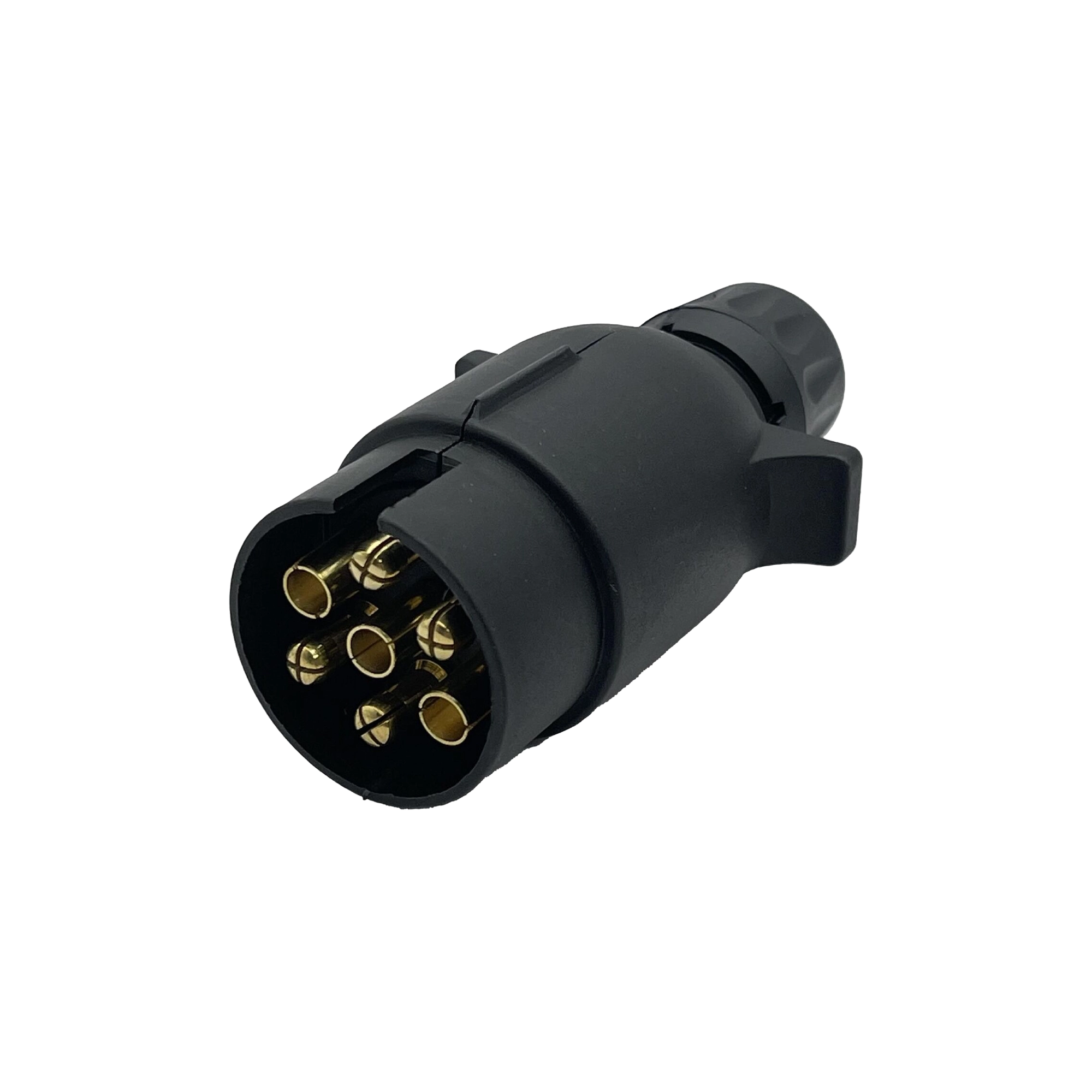 PLS 12N Type 7-Pin Plug, Black