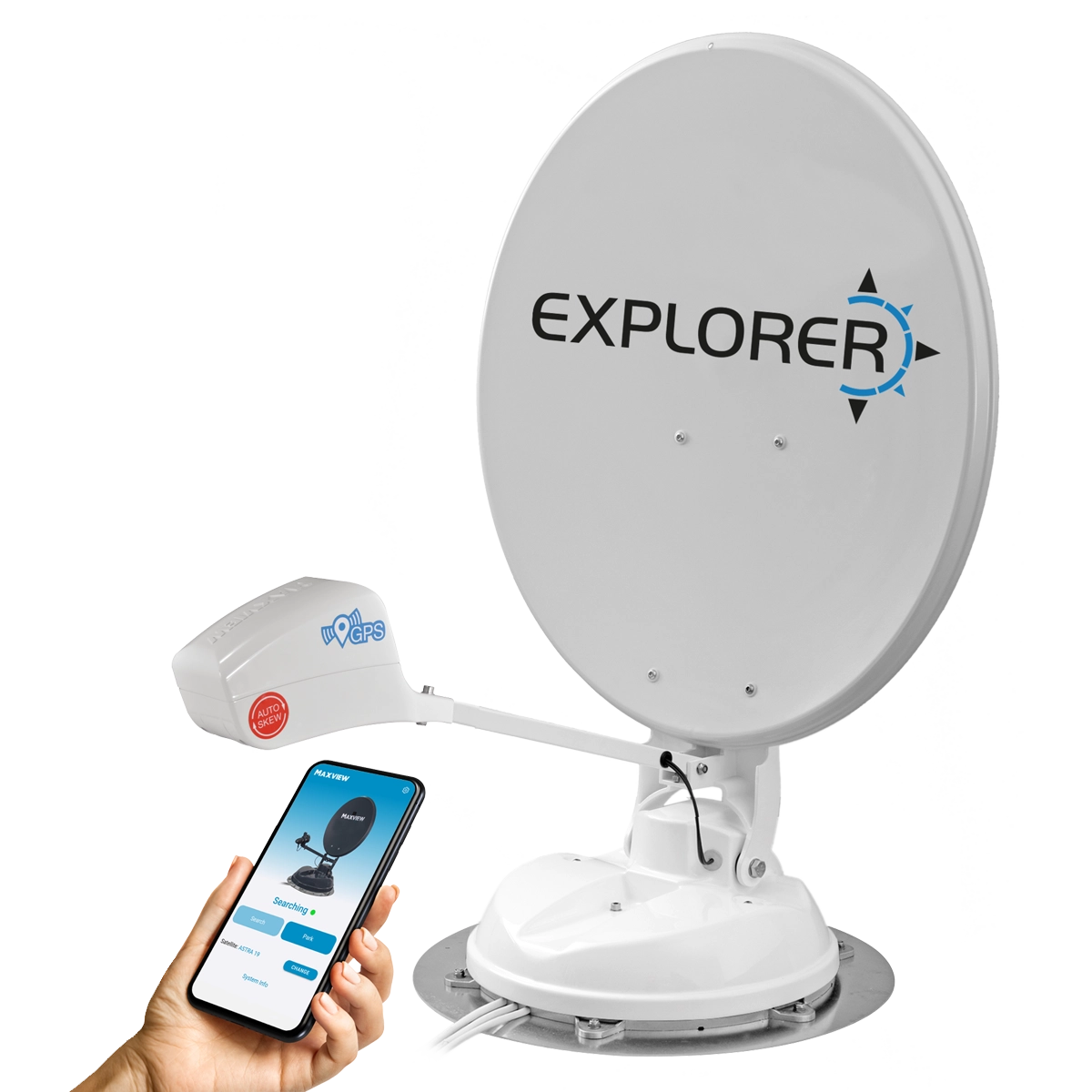 Maxview Explorer Roof Mount Fully Automatic Satellite System