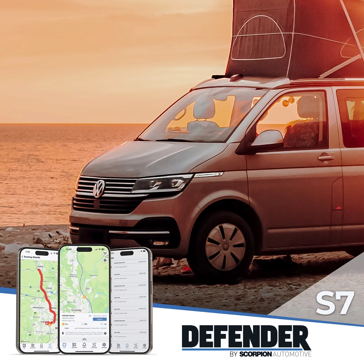 Scorpion Defender S7 Alarm & Tracking System