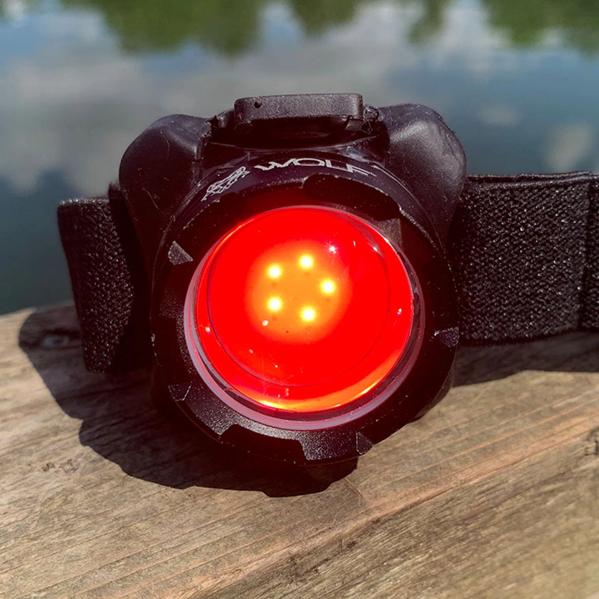 Wolf Outdoors VEX-150 Powerbeam LED Rechargeable Head Torch