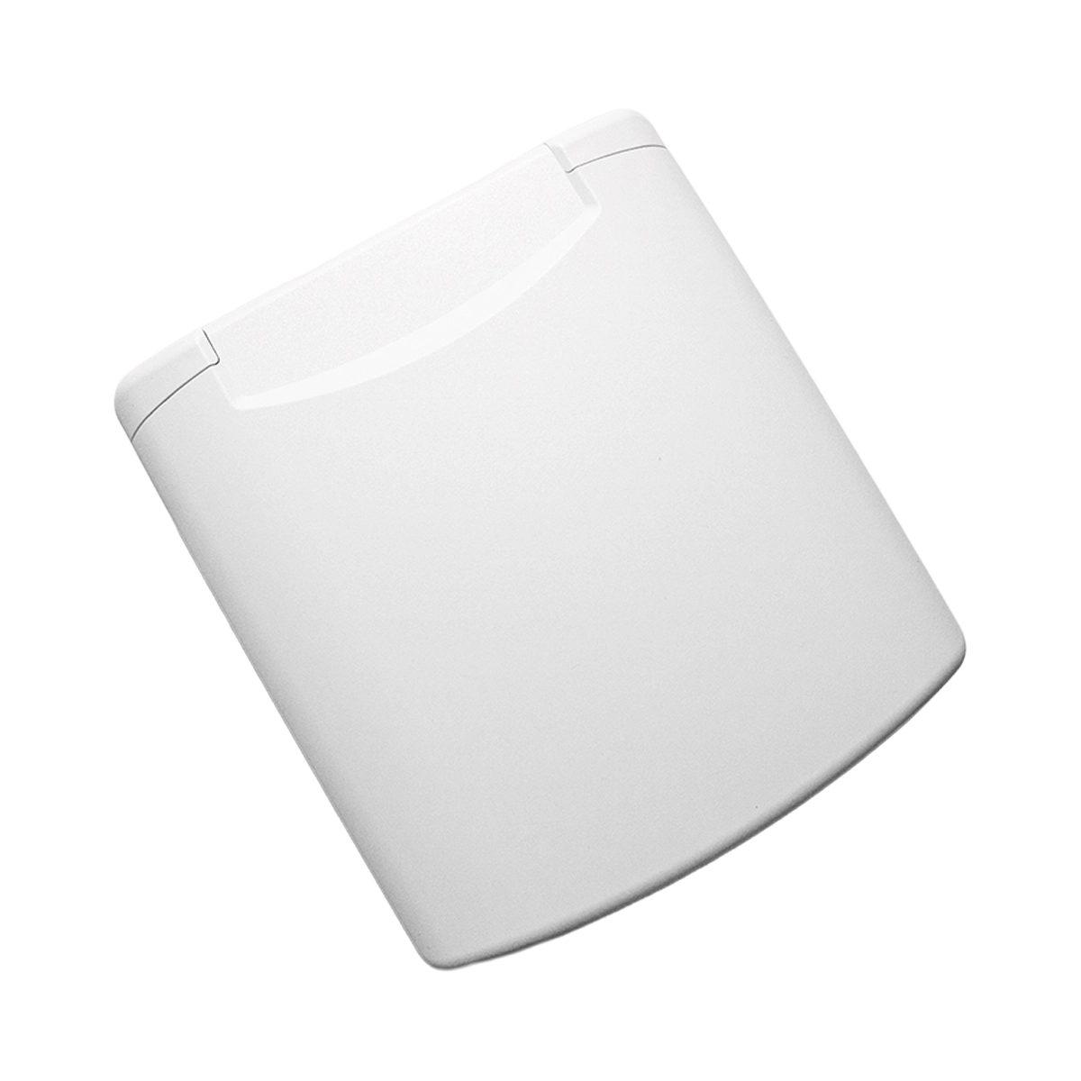 Fawo Flush Inlet With Sprung Cover, White