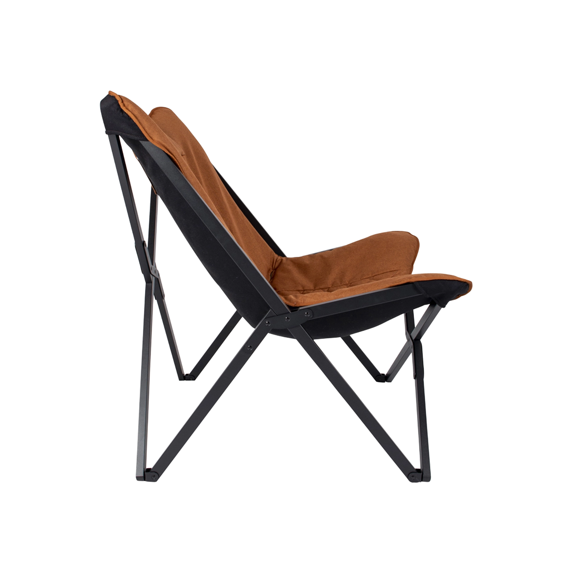 Bo-Camp Molfat Industrial Collection Relax Chair, Clay