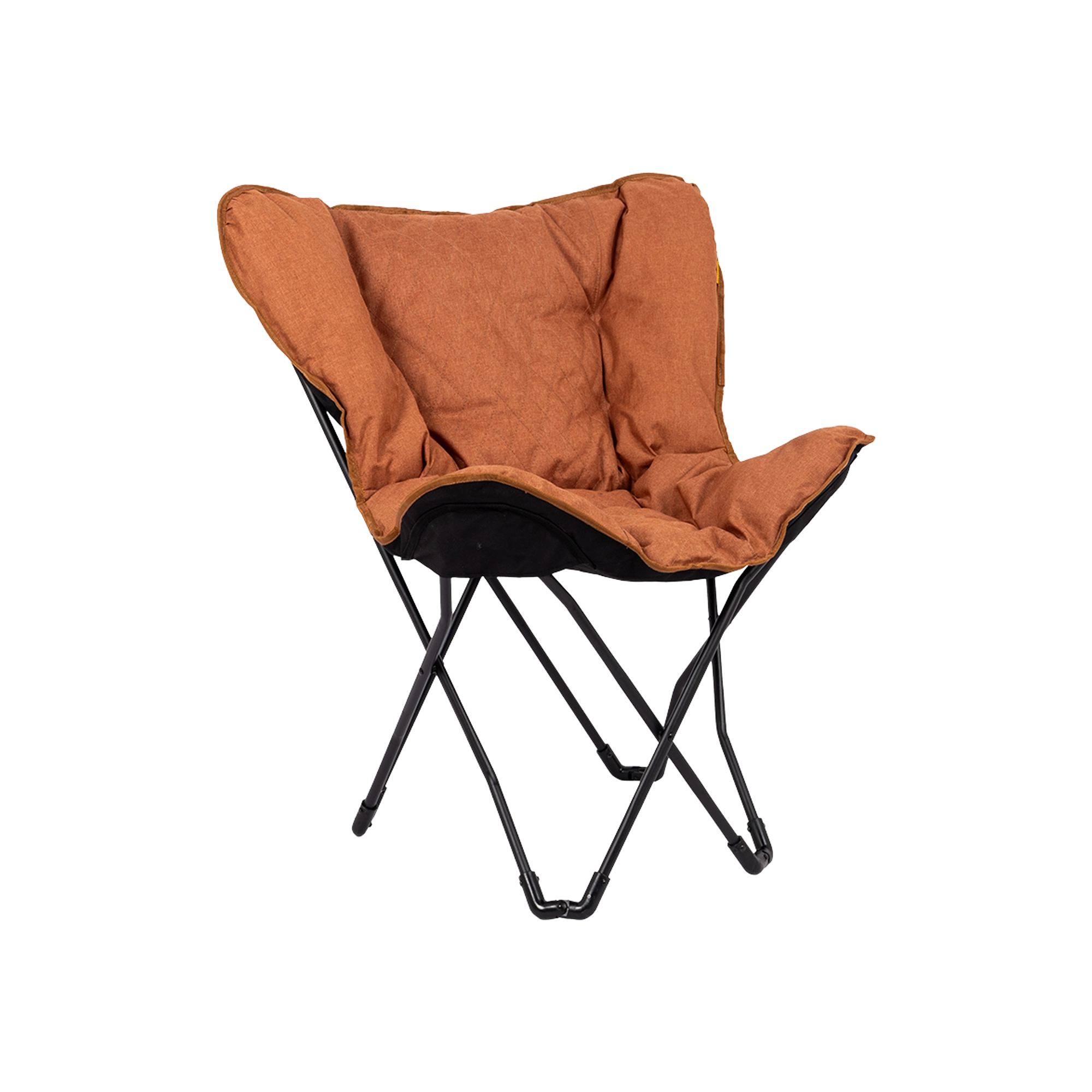 Bo-Camp Himrod Industrial Collection Butterfly Chair, Clay