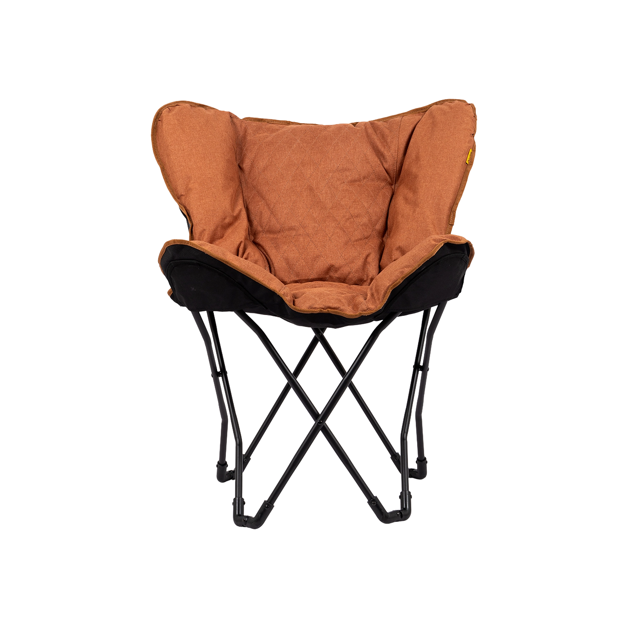 Bo-Camp Himrod Industrial Collection Butterfly Chair, Clay