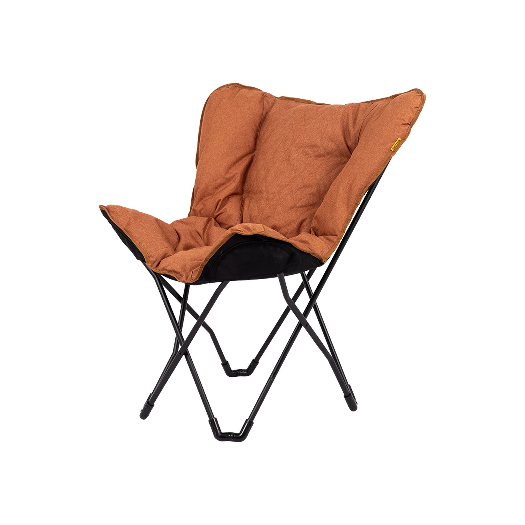 Bo-Camp Himrod Industrial Collection Butterfly Chair, Clay