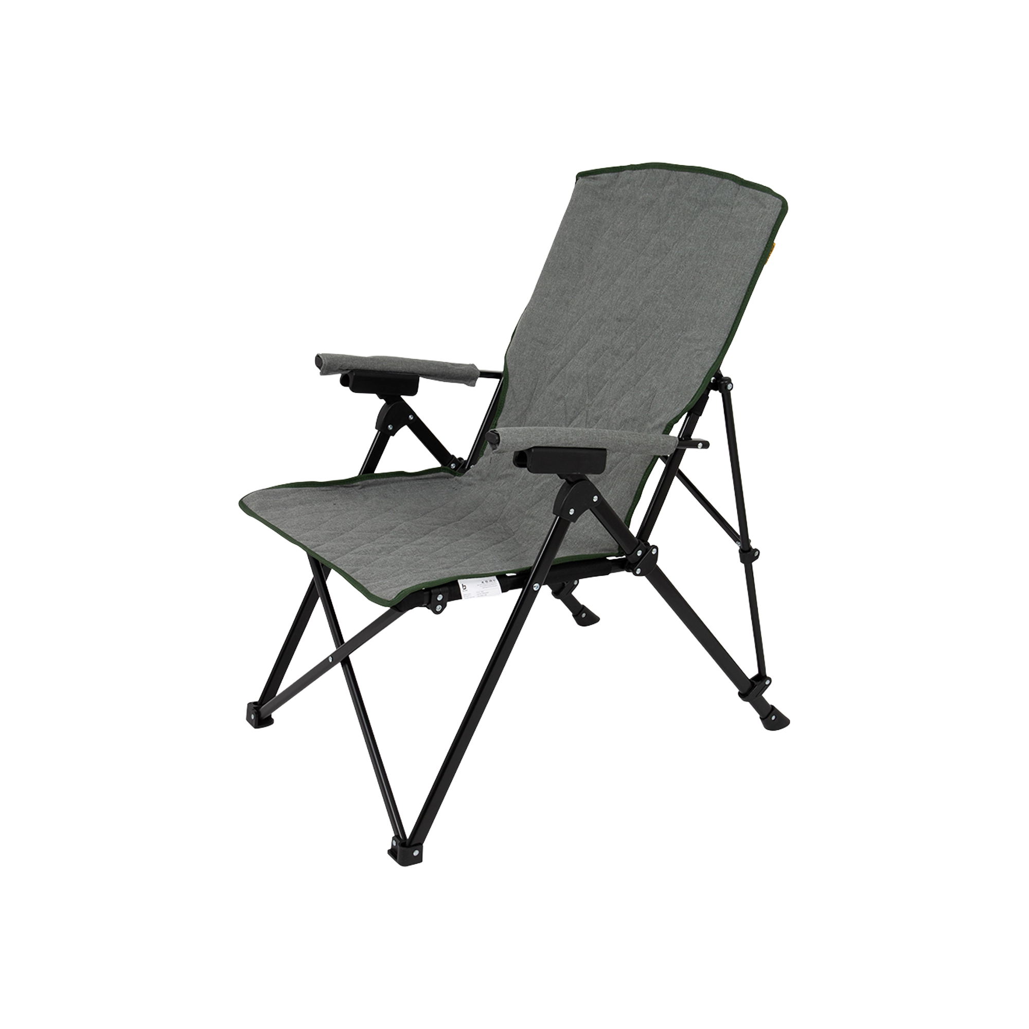 Bo-Camp Stanwix Industrial Collection Folding Chair, Green