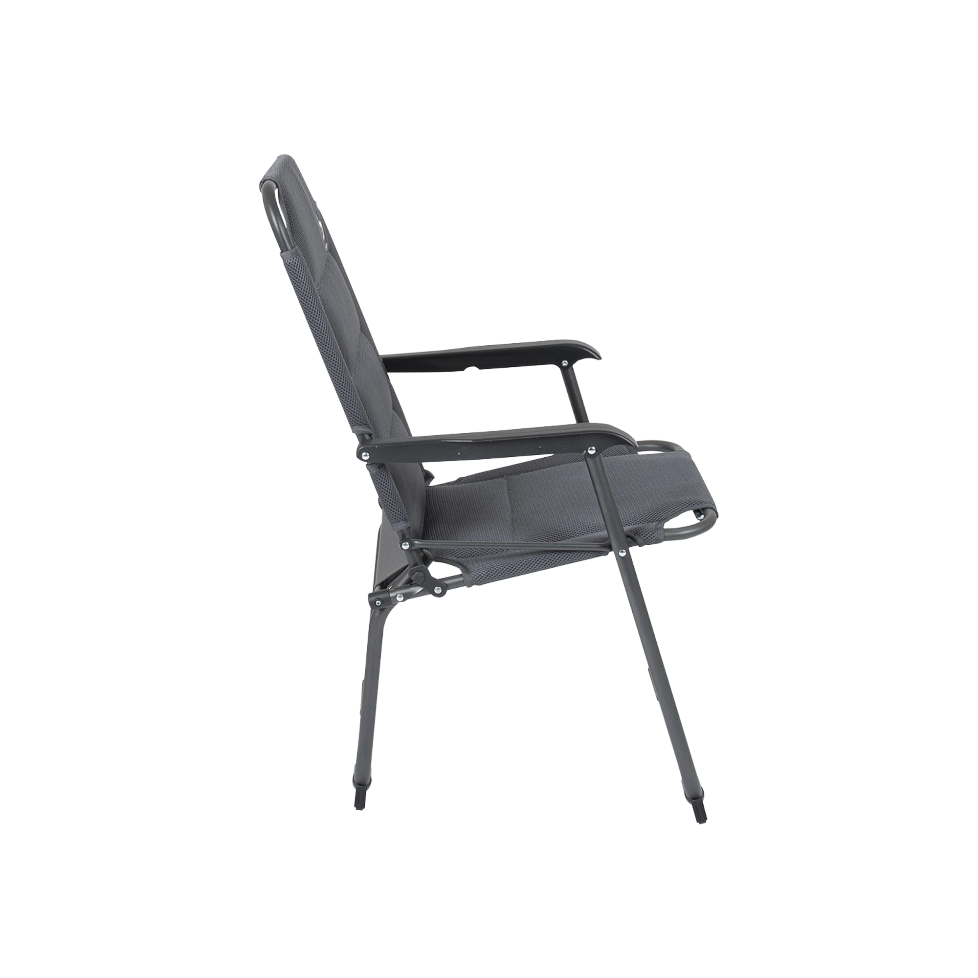 Bo-Camp Copa Rio Air M Padded Aluminium Chair, Grey